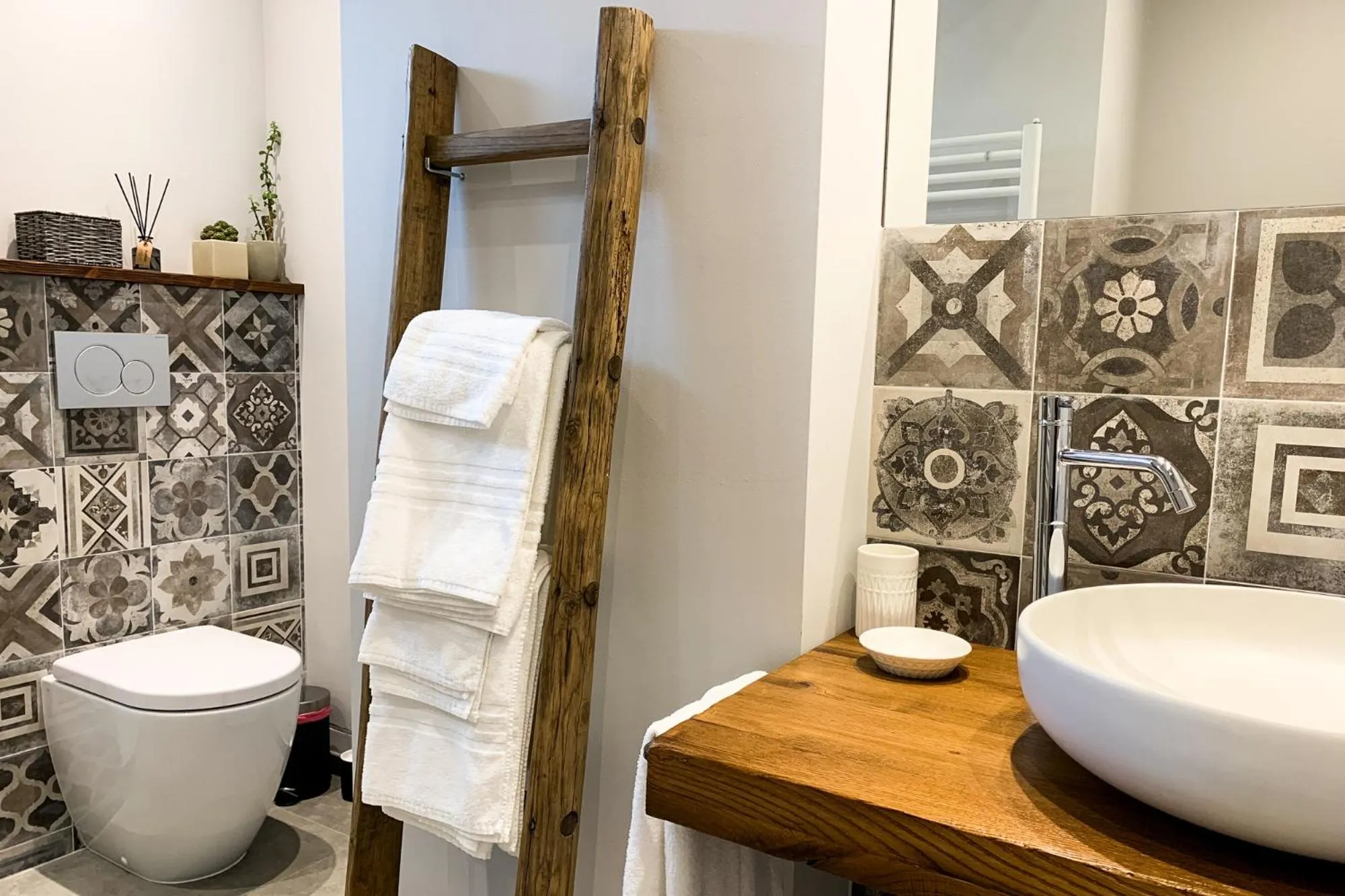 Bathroom in Locanda Vecchio Cipresso