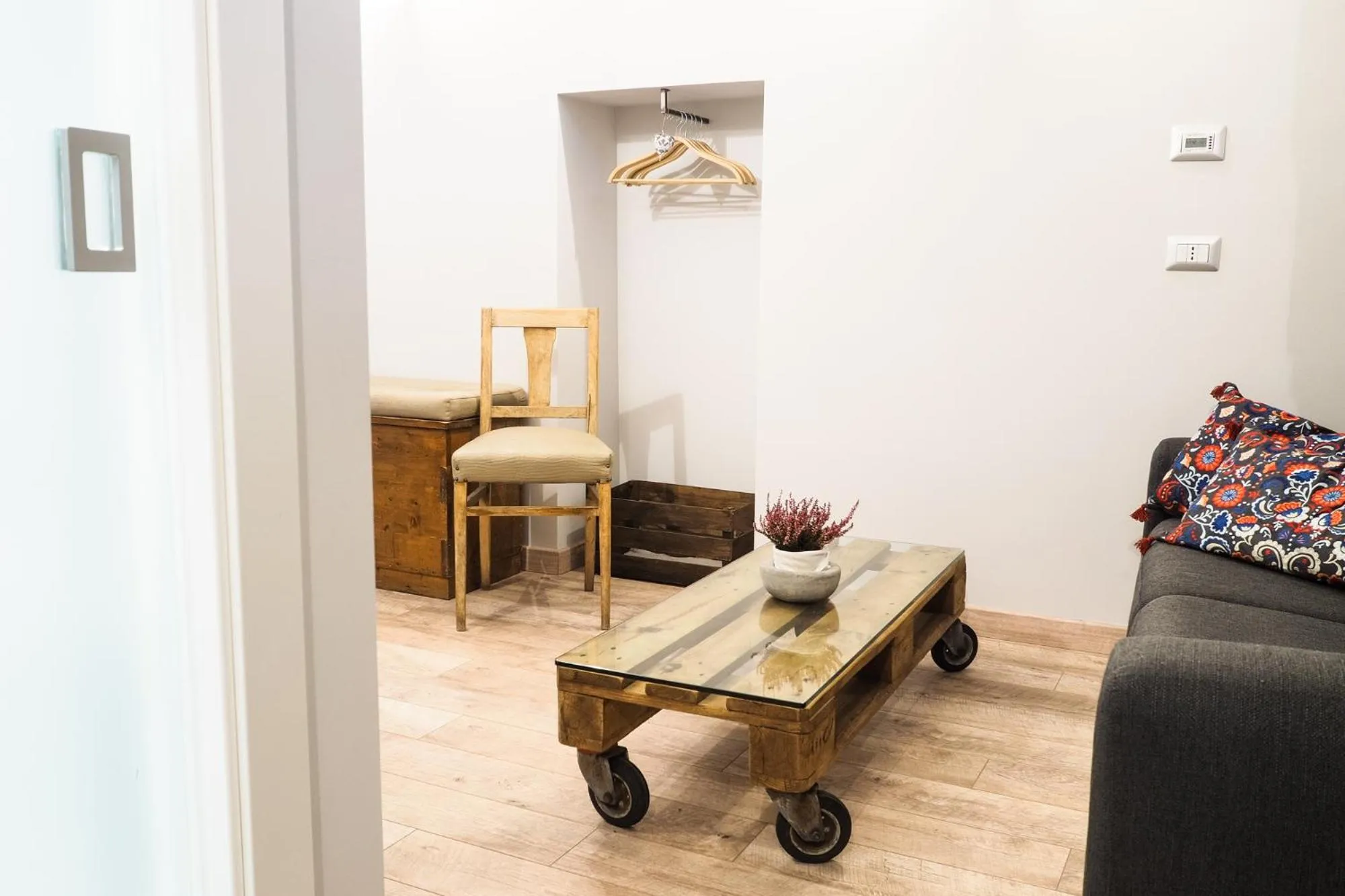 Living room in Locanda Vecchio Cipresso