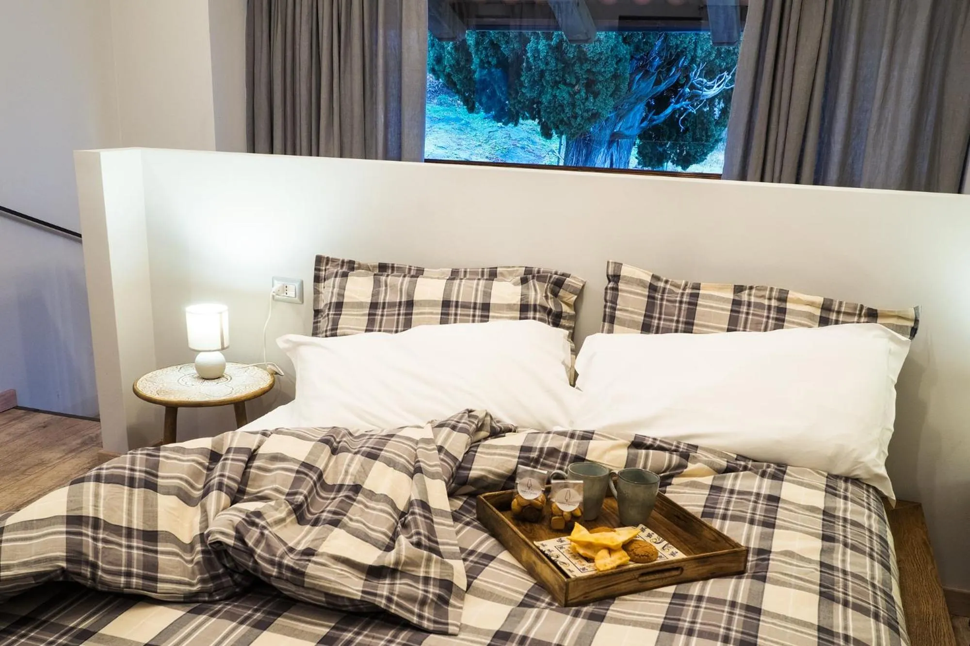 Bed in Locanda Vecchio Cipresso