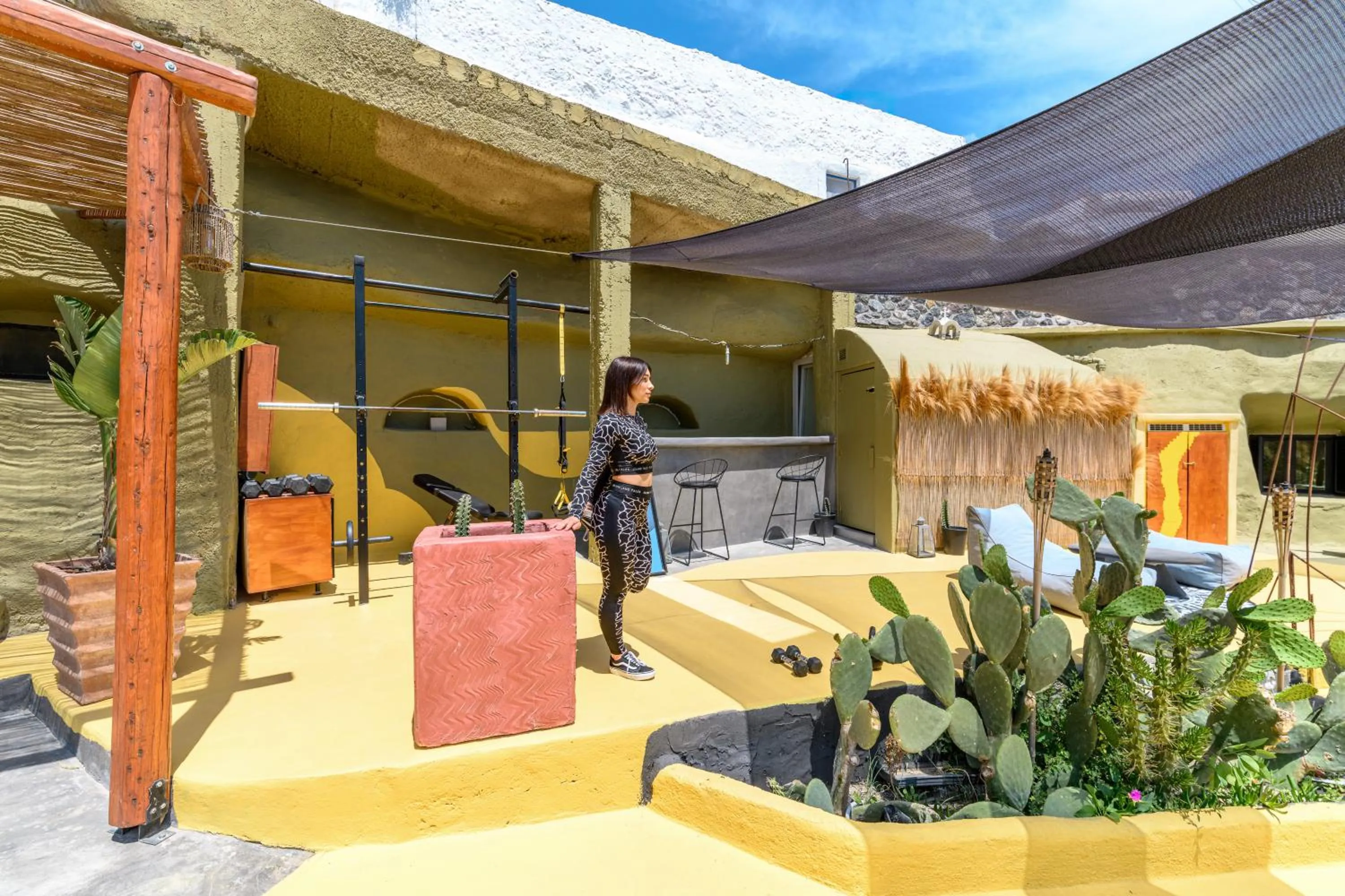 Day in Canyon Santorini