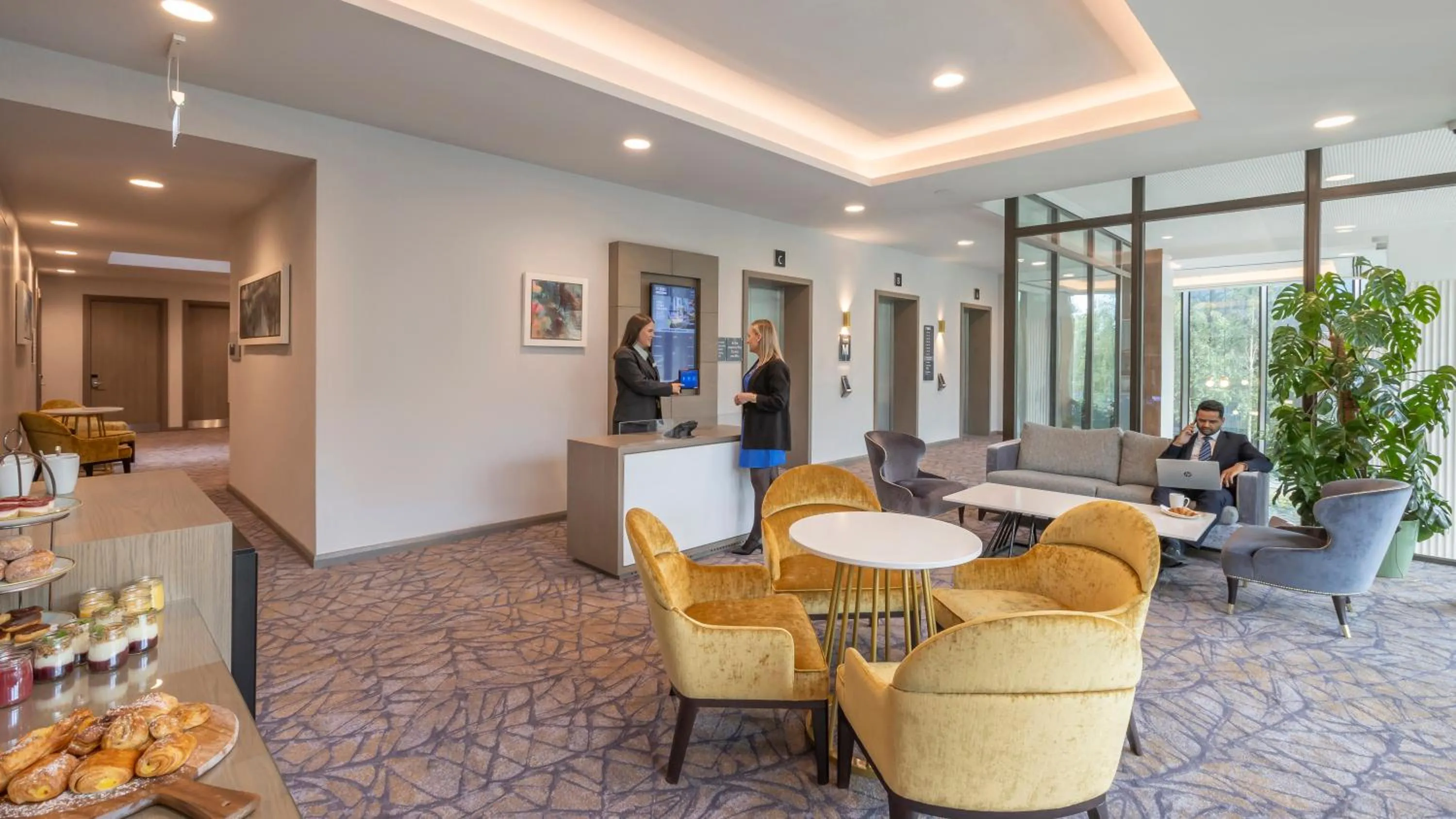 Meeting/conference room in The Samuel Hotel, Dublin City Centre