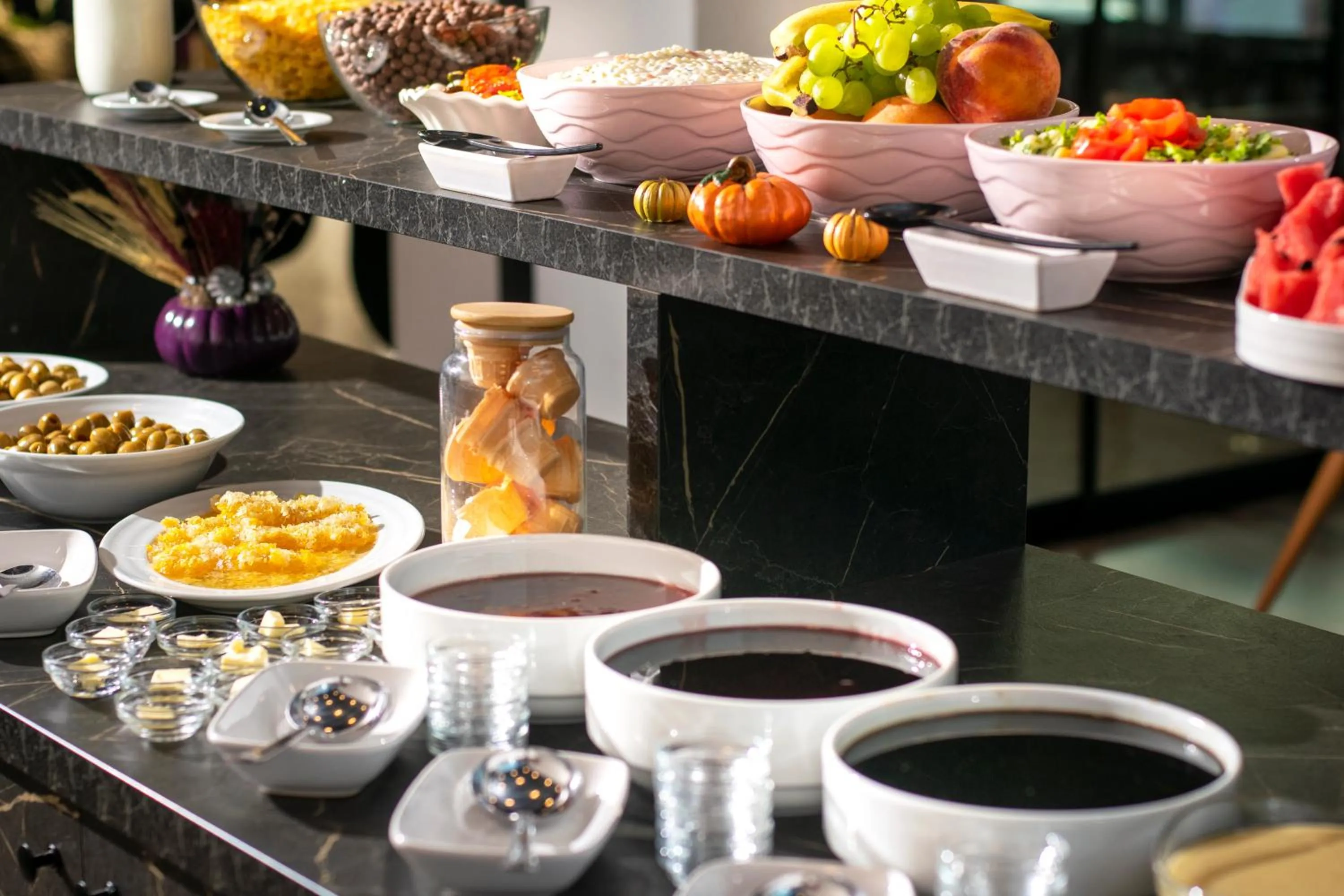 Buffet breakfast in THE NOVA HOTEL