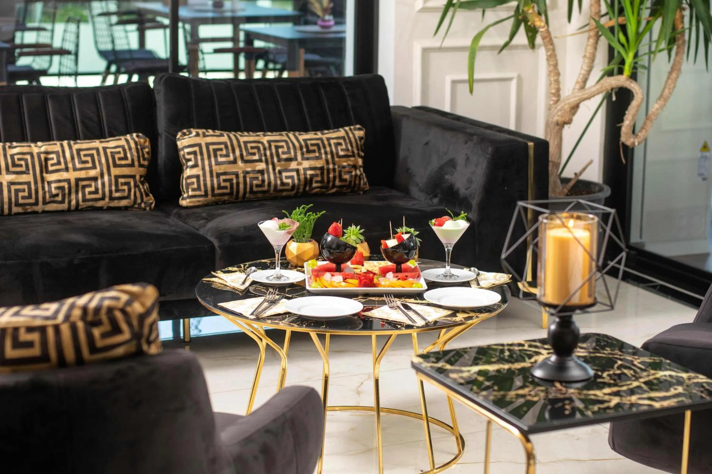 Seating area in THE NOVA HOTEL