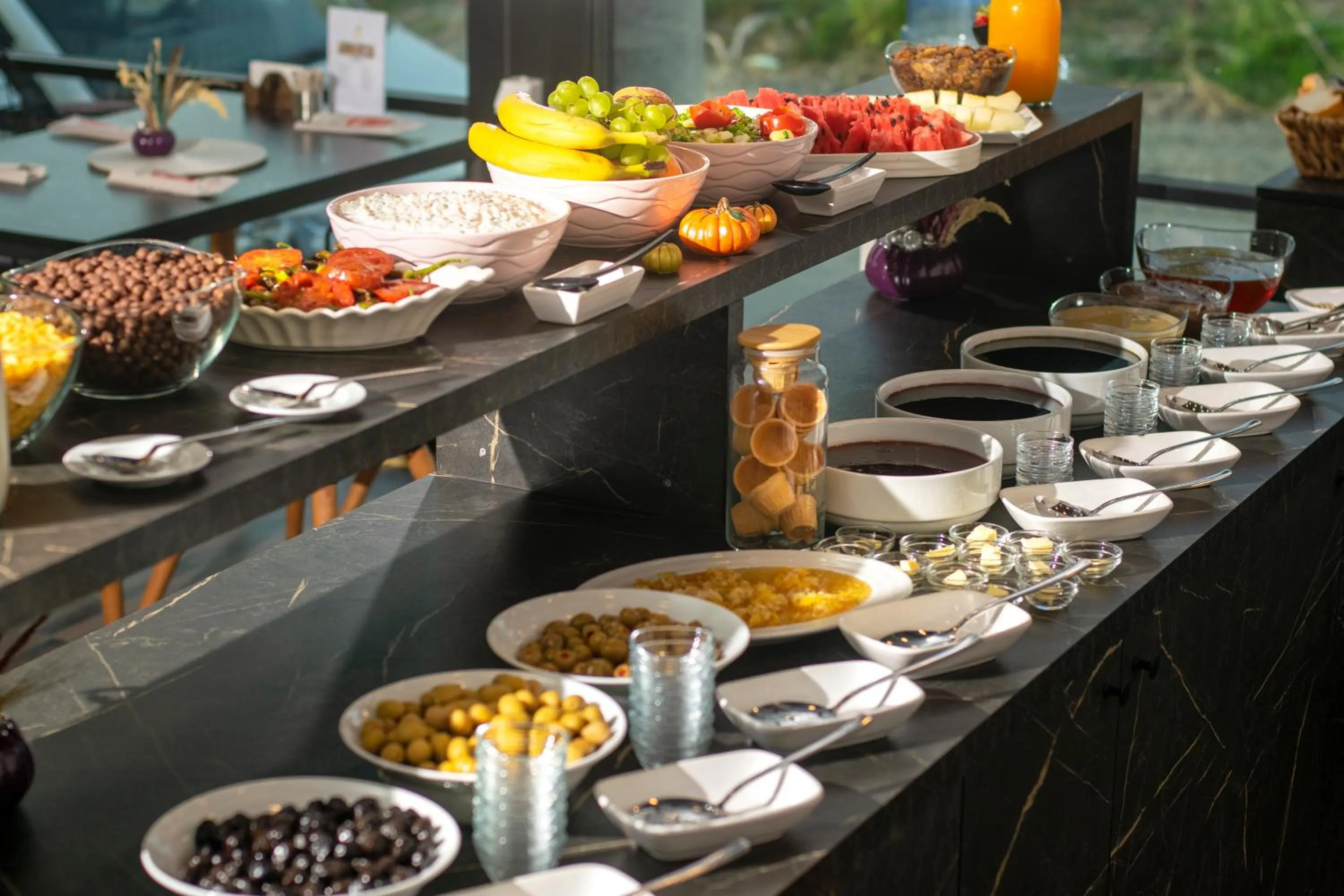 Buffet breakfast in THE NOVA HOTEL