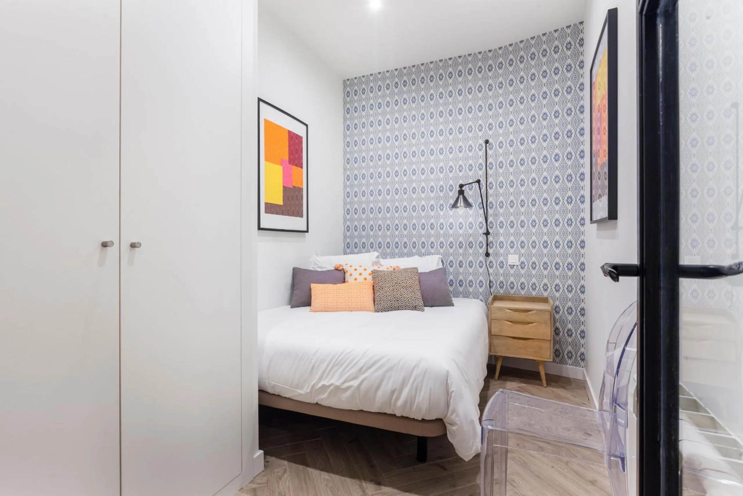 Bed in Zoko Suites en Madrid