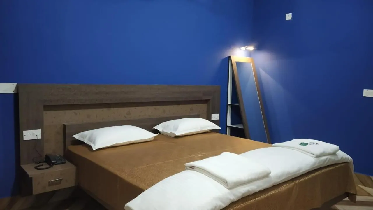 Photo of the whole room, Bed in HOTEL SHREESH (NEIL)