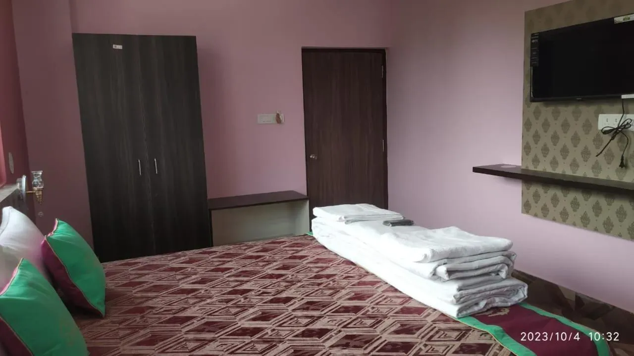 Photo of the whole room, Bed in HOTEL SHREESH (NEIL)