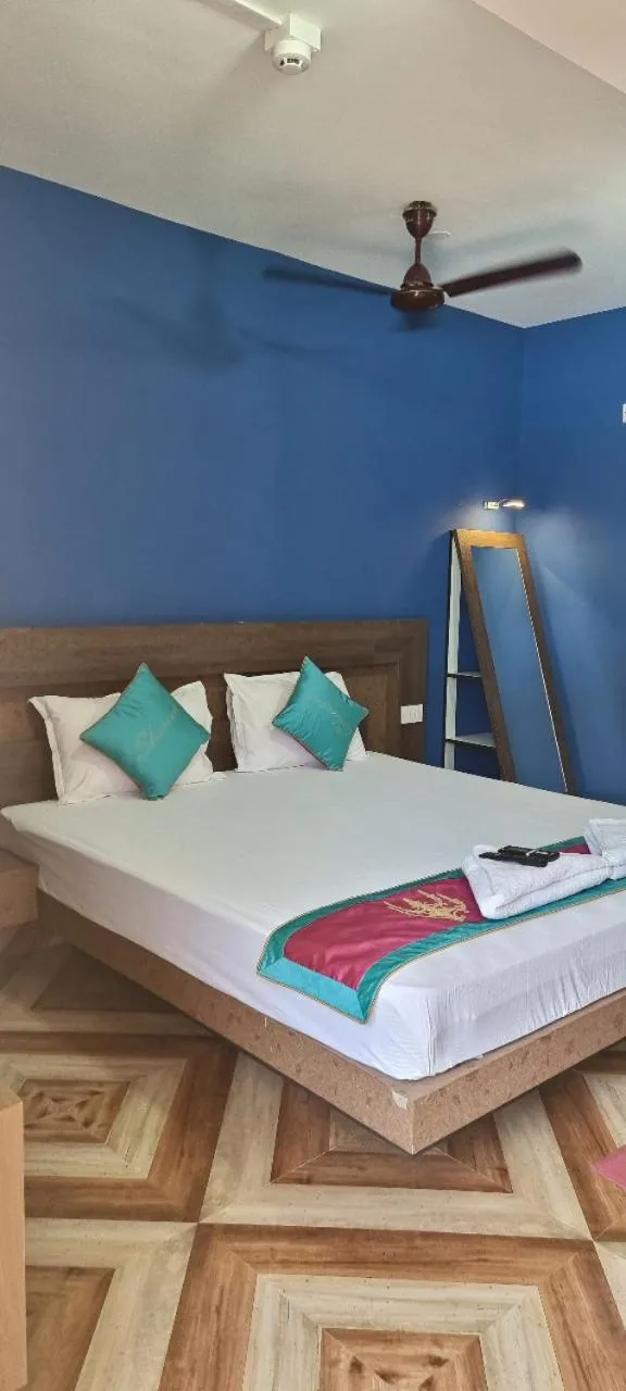 Photo of the whole room, Bed in HOTEL SHREESH (NEIL)