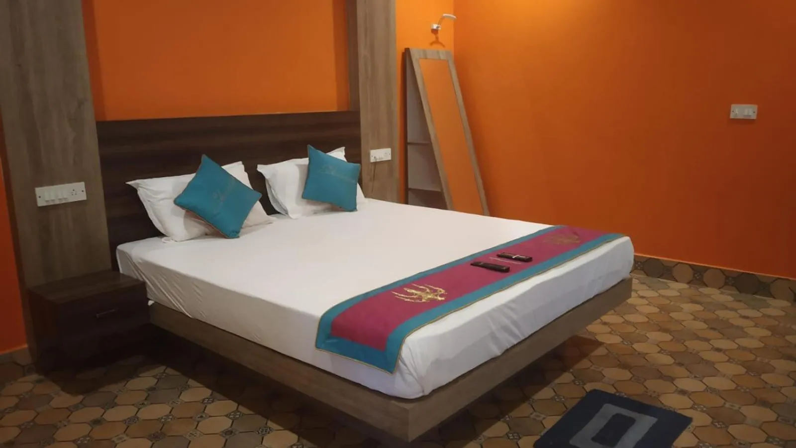 Photo of the whole room, Bed in HOTEL SHREESH (NEIL)