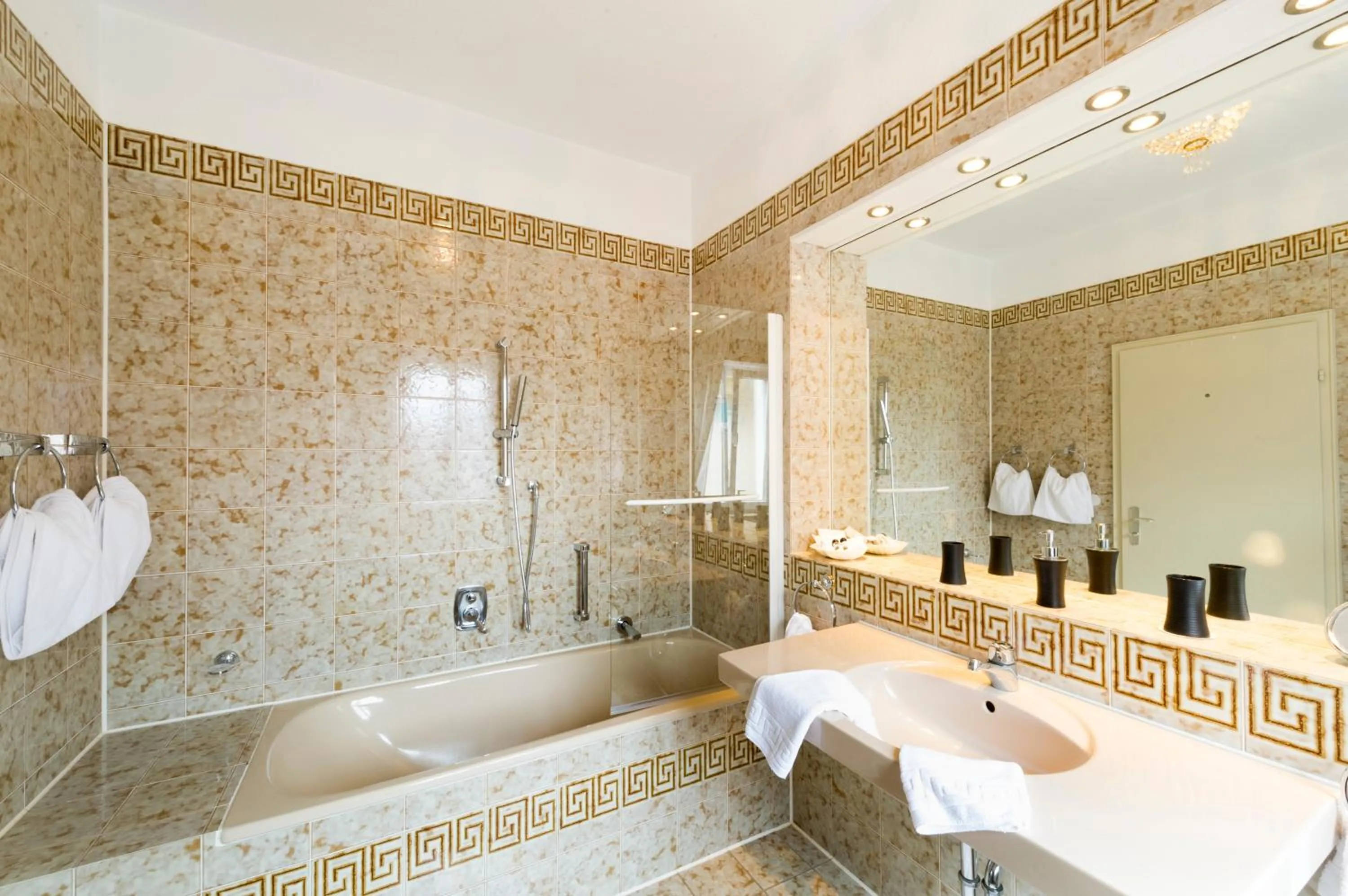 Bathroom in Hotel Alte Post