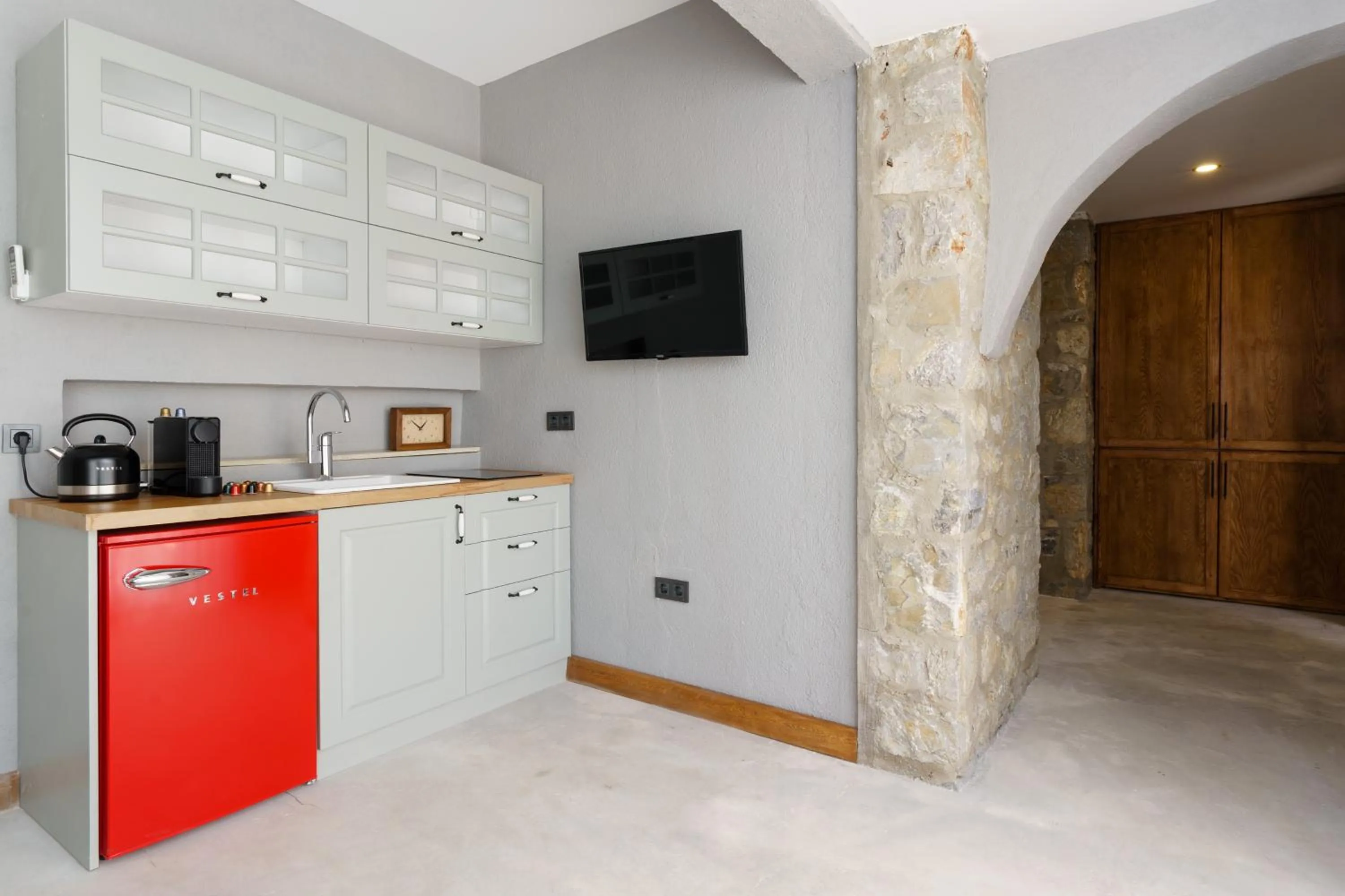 Kitchen or kitchenette in Odette Bodrum