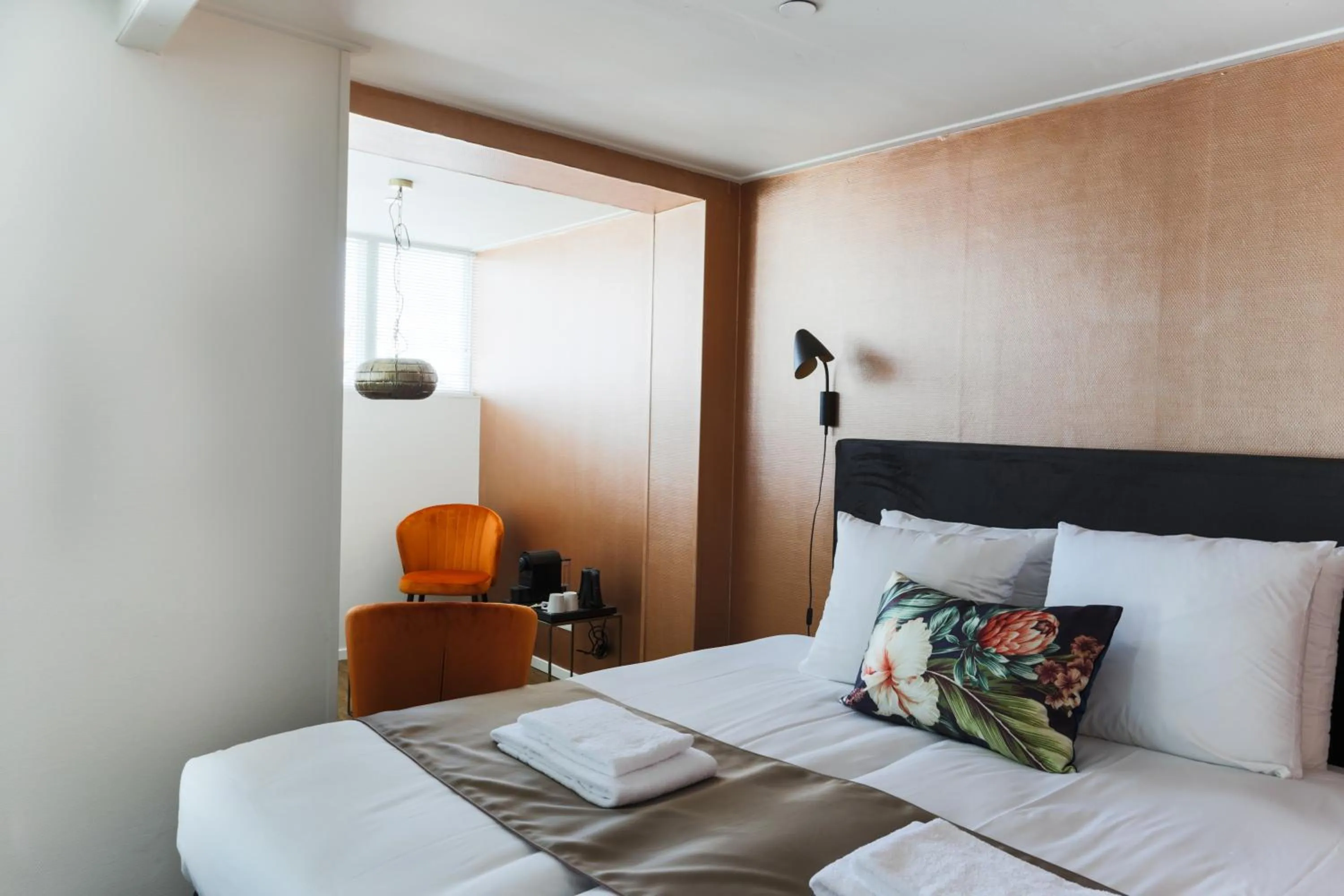 Bedroom, Bed in Hotel Markt23