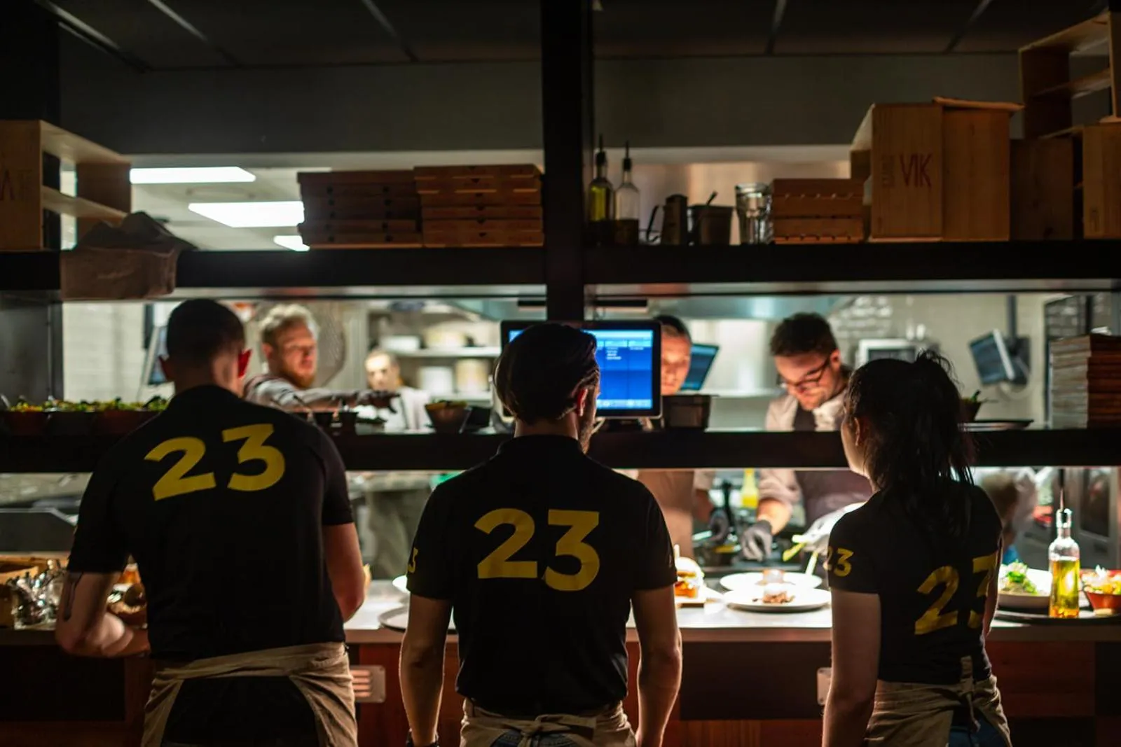 Restaurant/places to eat in Hotel Markt23