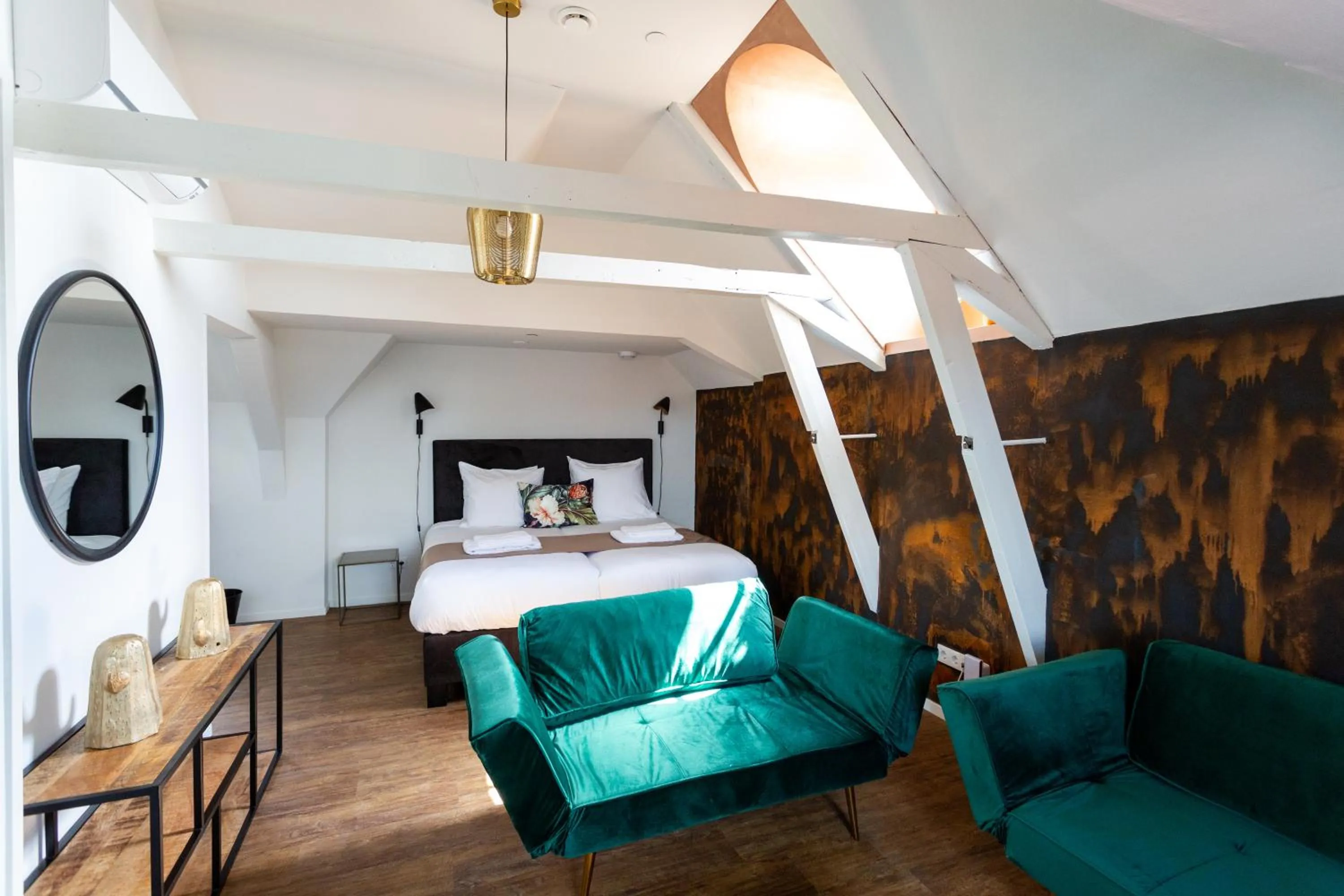 Bedroom, Bed in Hotel Markt23