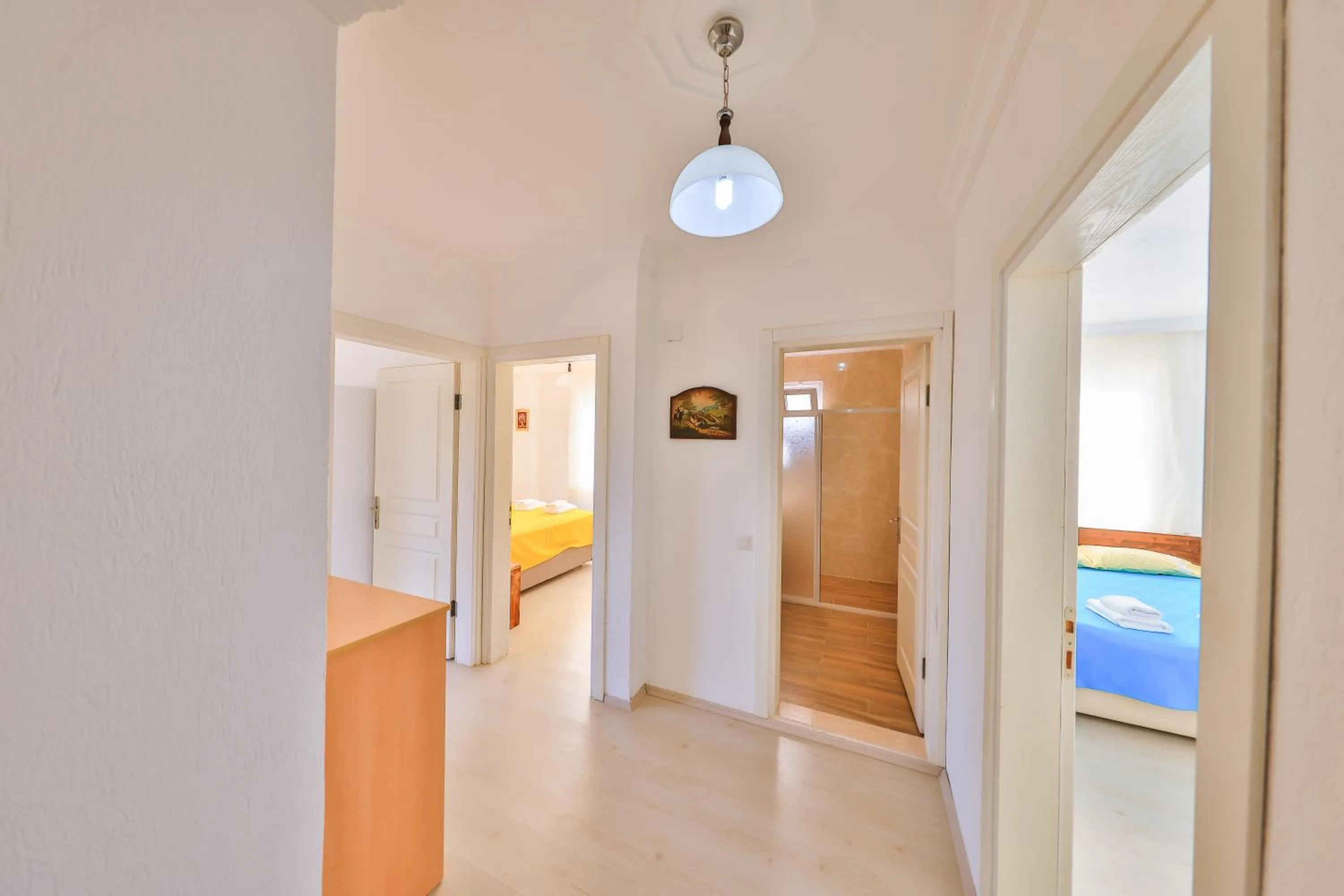 Decorative detail, Bed in Villa Candan Kaş