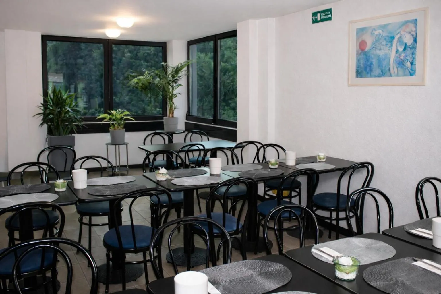 Restaurant/places to eat in Hotel Nessi Locarno