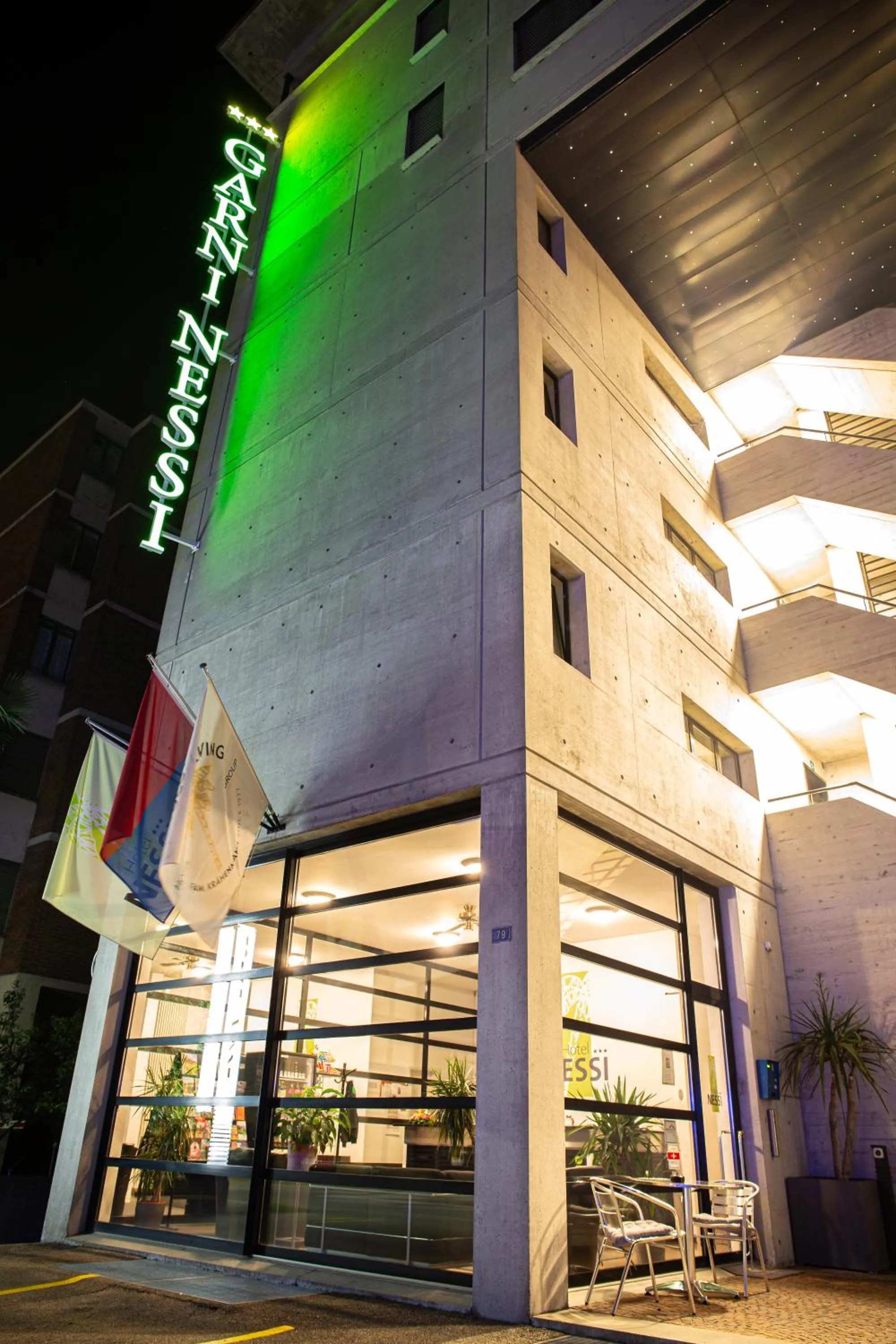 Property building in Hotel Nessi Locarno