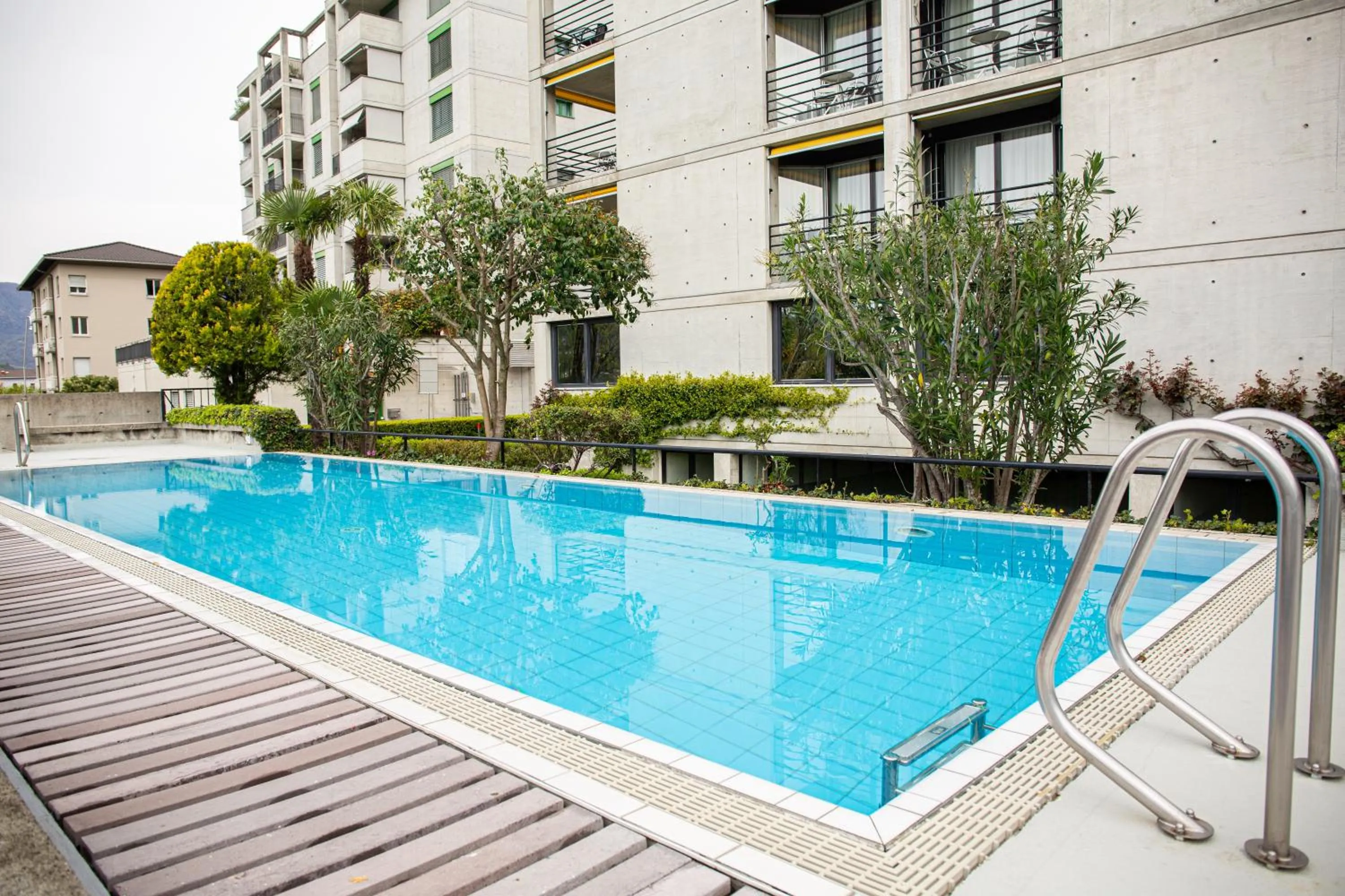 Property building in Hotel Nessi Locarno