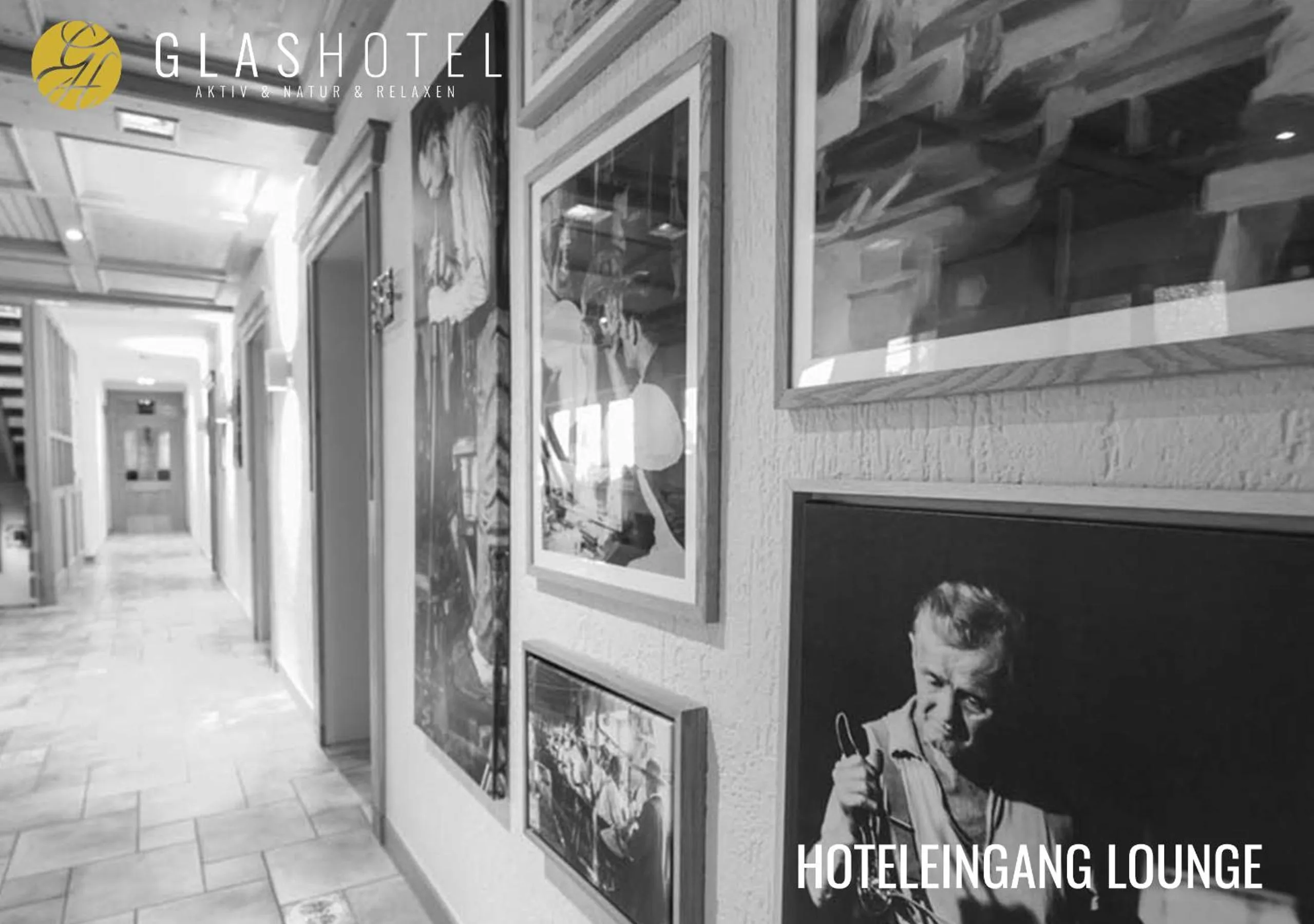 Facade/entrance in Glashotel