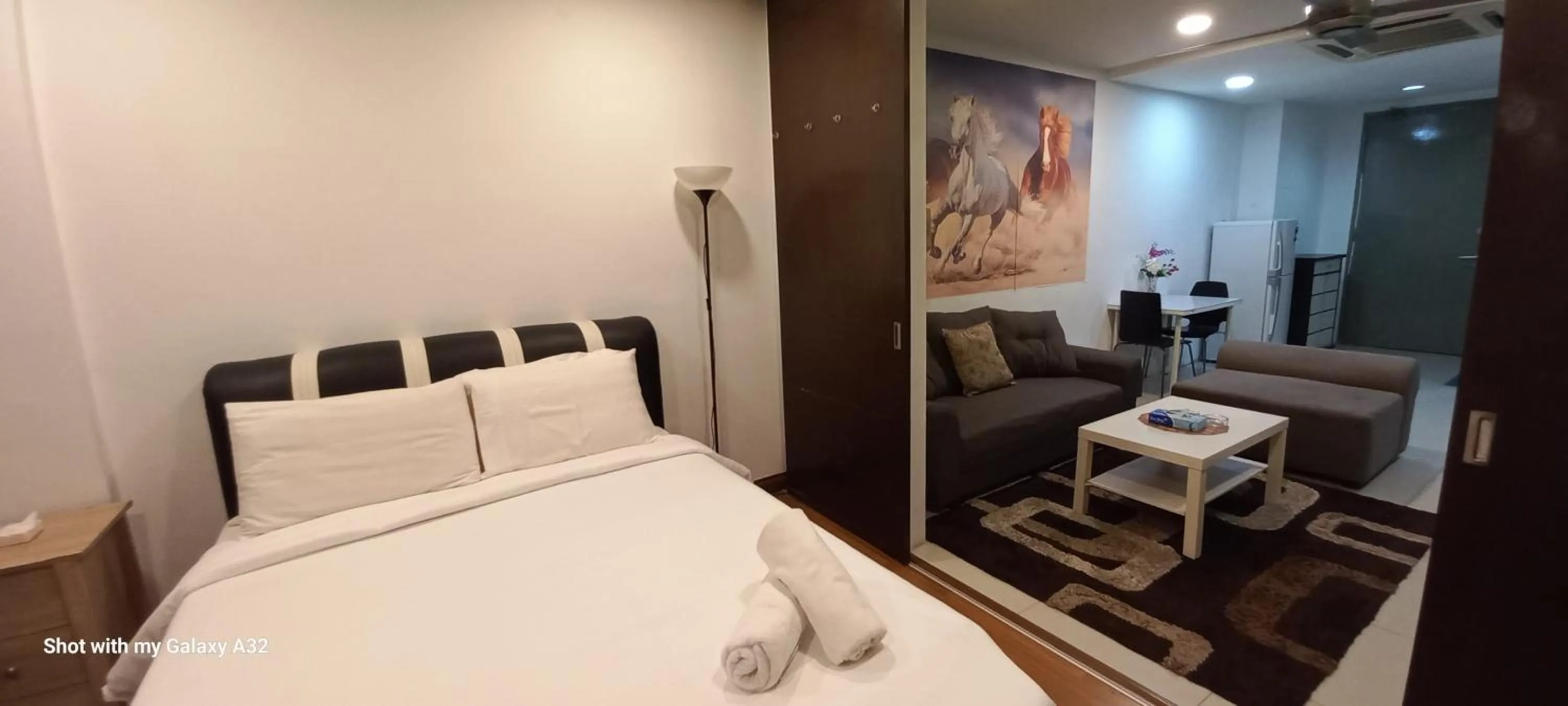 Bedroom, Bed in One Maxim Residence at Taragon