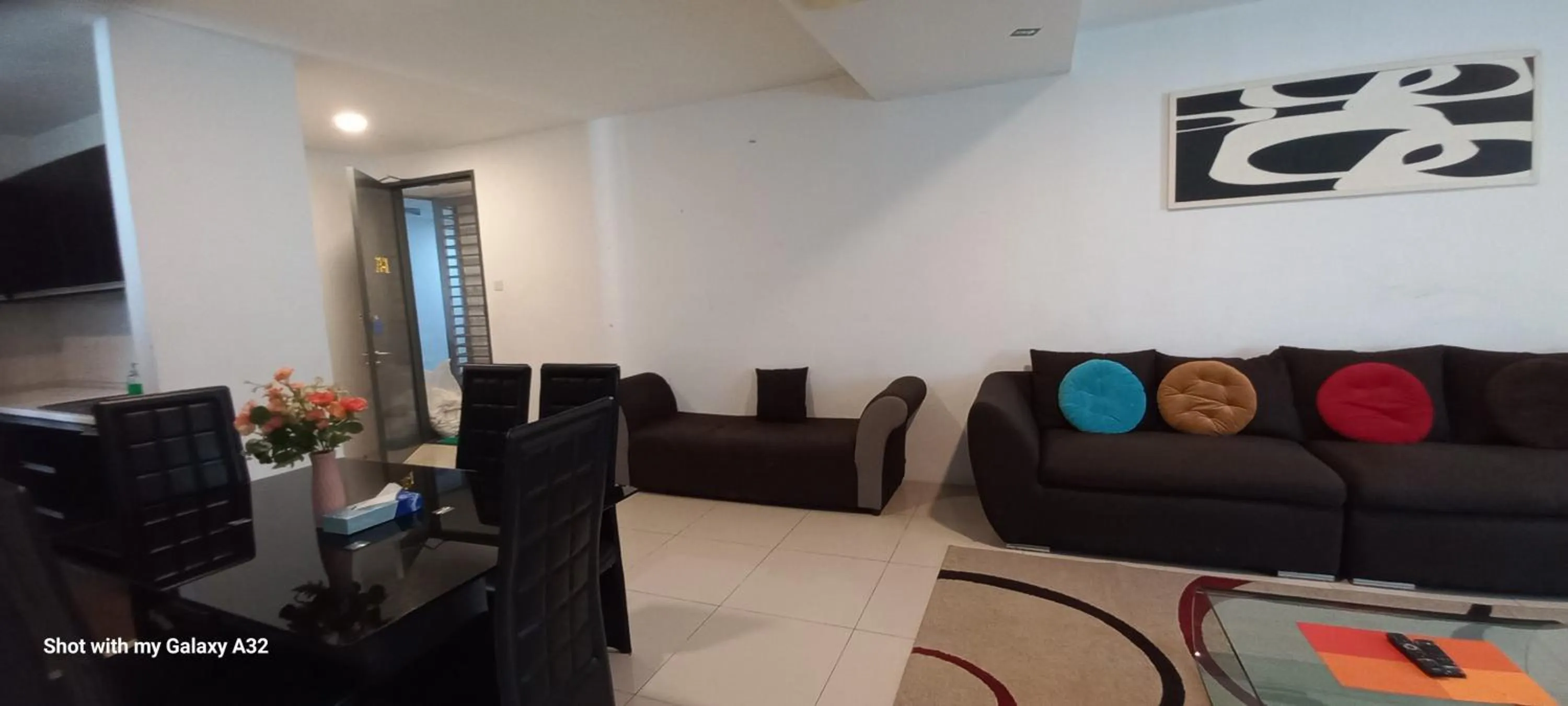 Living room in One Maxim Residence at Taragon