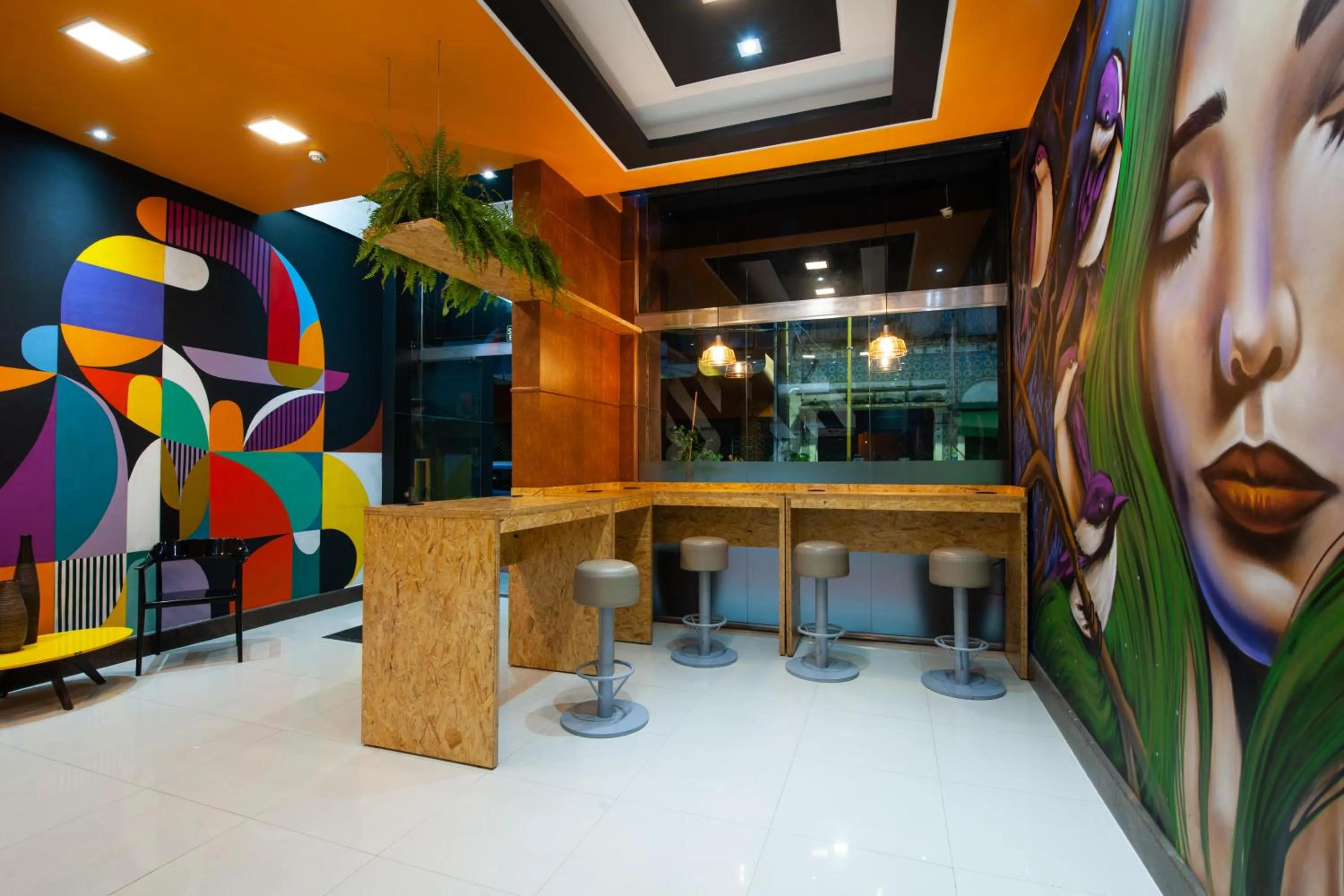 Lobby or reception in Mural Living Hotel Manaus