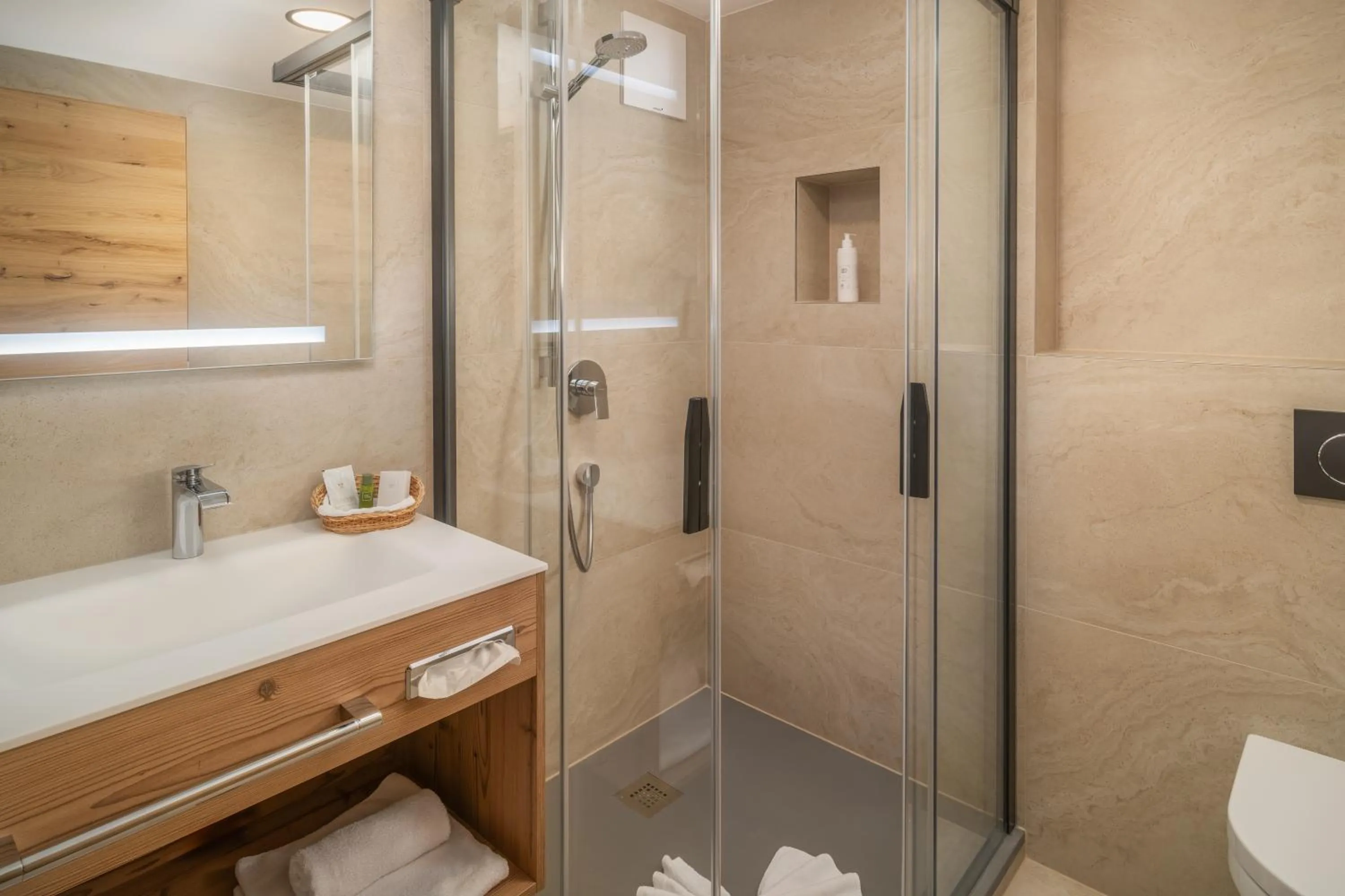 Bathroom in Hotel Vitaloase zu den drei Brüdern