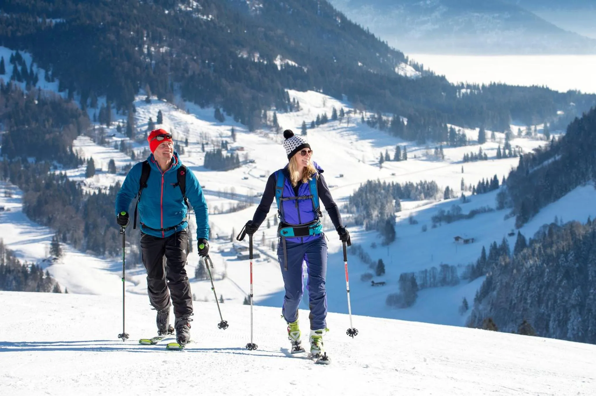 Skiing in Hotel Vitaloase zu den drei Brüdern