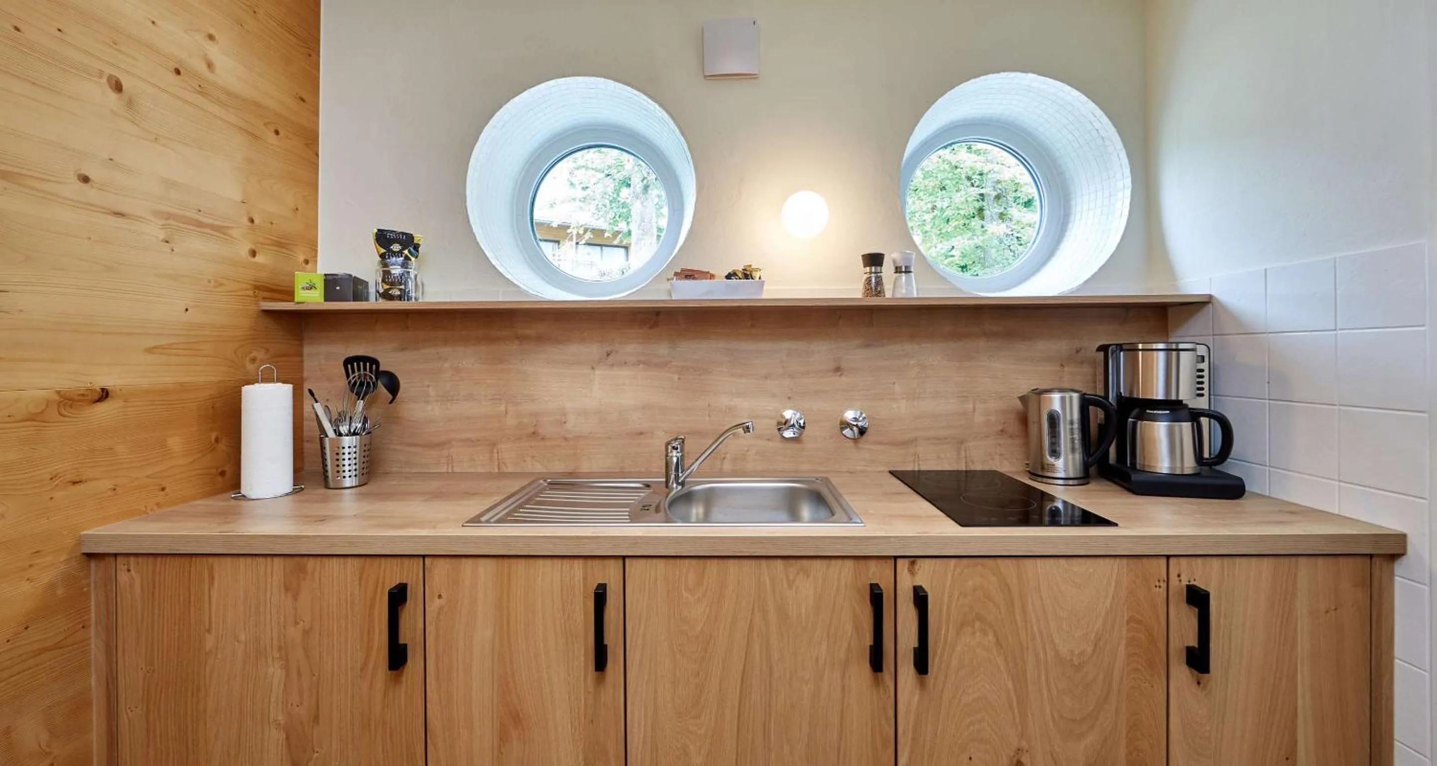 Kitchen or kitchenette in Berghotel Hammersbach, Sure Hotel Collection by Best Western