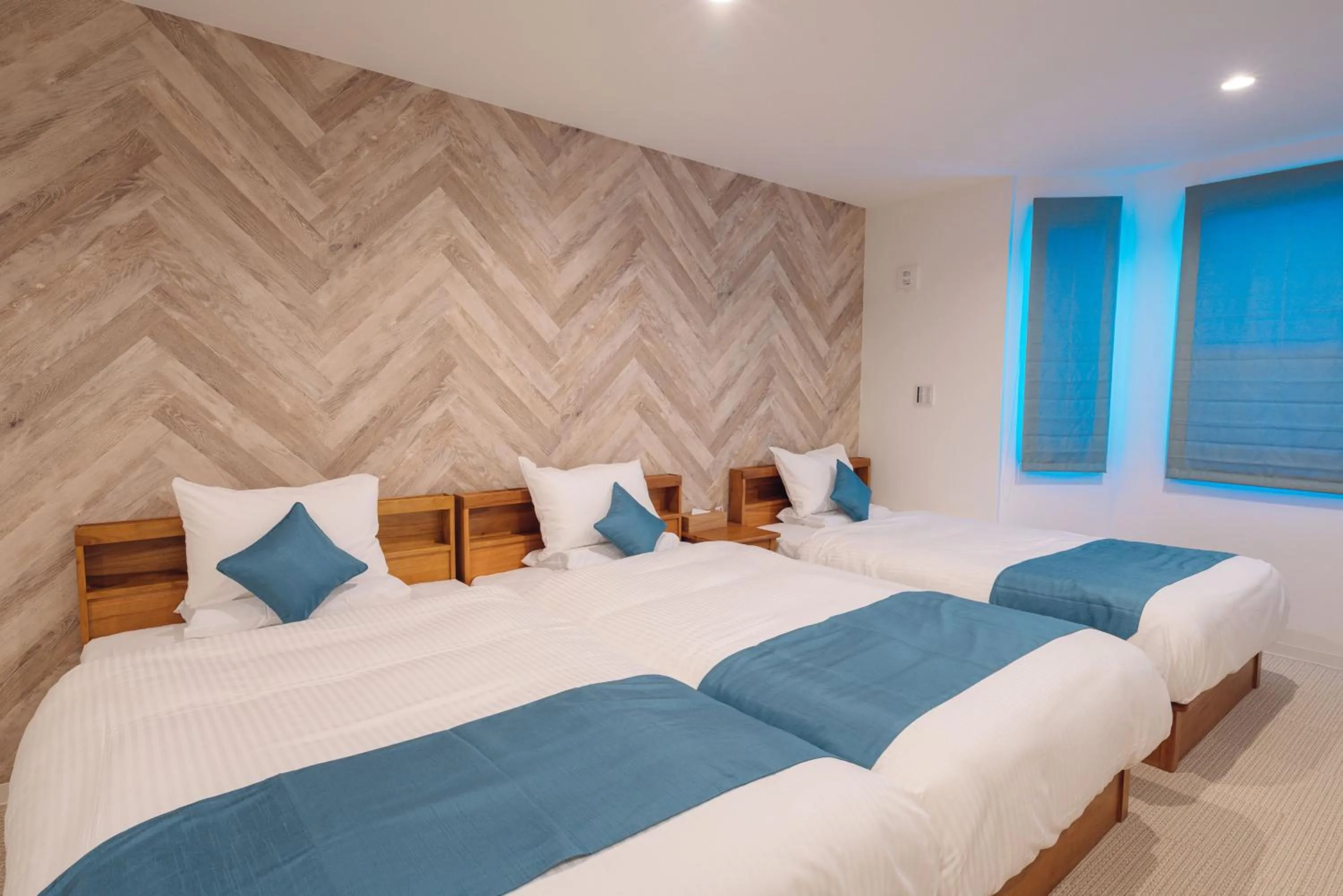 Bed in Hotel Santa Barbara Miyakojima Resort