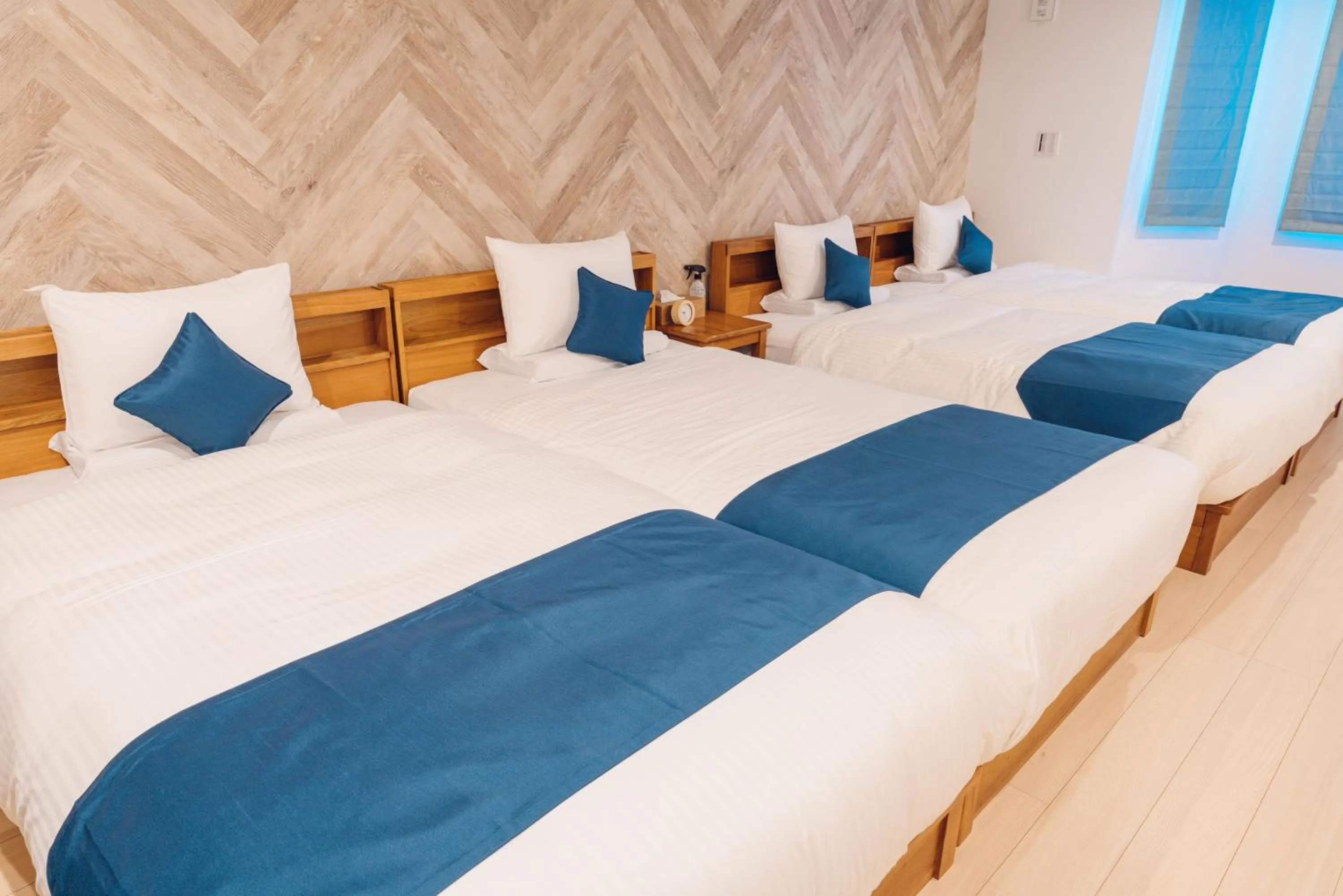 Bed in Hotel Santa Barbara Miyakojima Resort