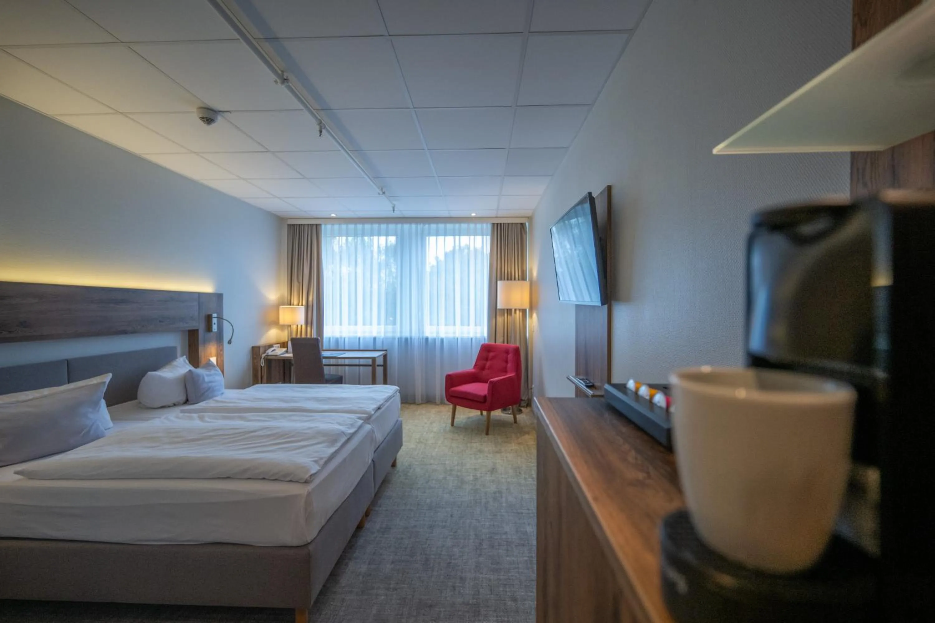 Photo of the whole room, Bed in Best Western Hotel Prisma