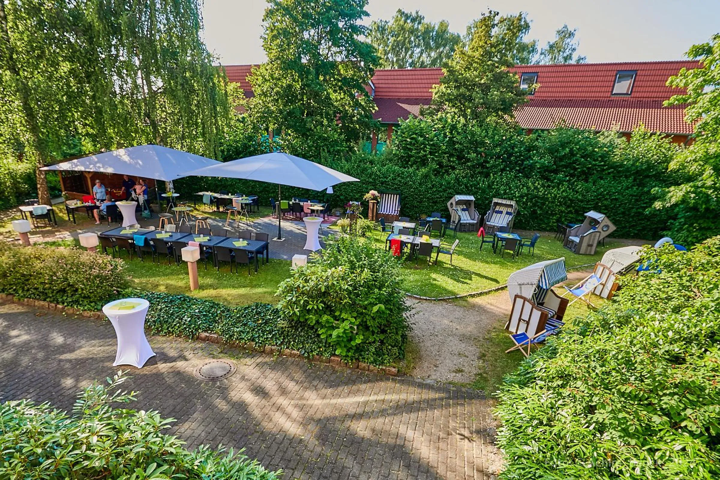 Garden in Best Western Hotel Prisma