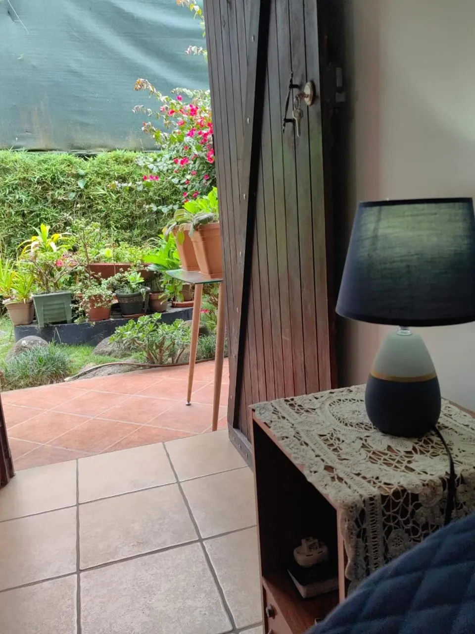 Bed in La Casa de Mamá Coyita