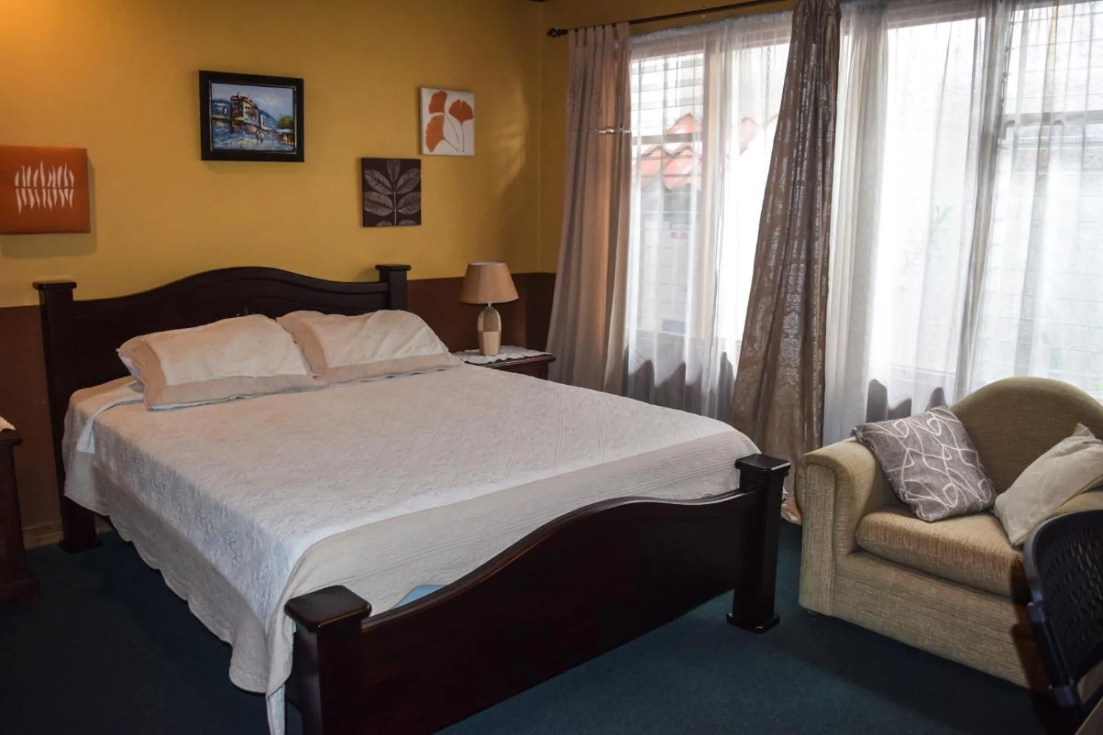 Bed in La Casa de Mamá Coyita