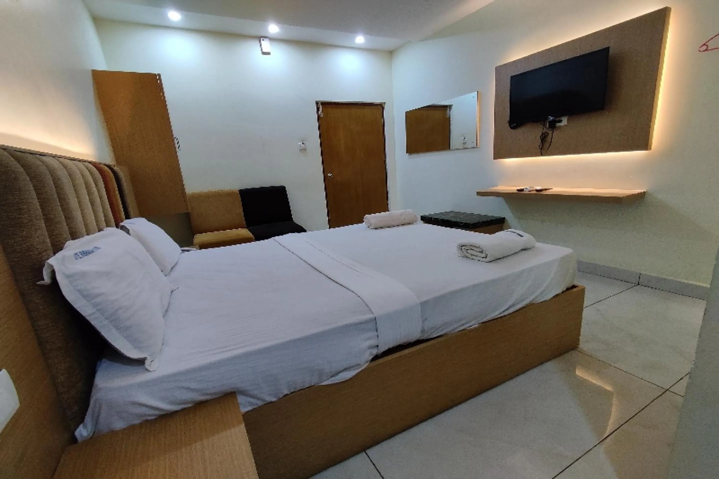 Bedroom, Bed in Collection O Sri Subhamastu Grand