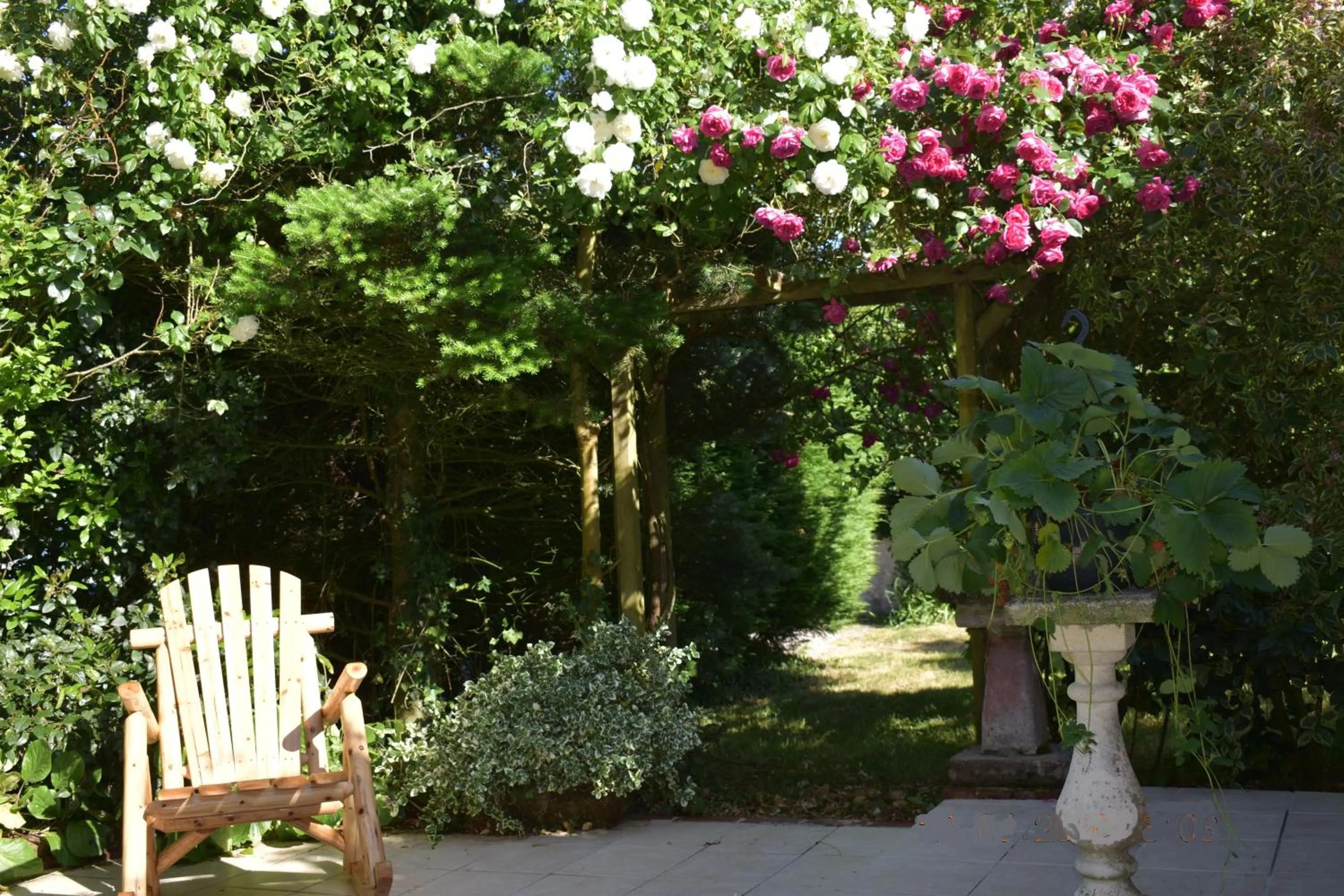 Patio in Le Clos des 7 Vallées