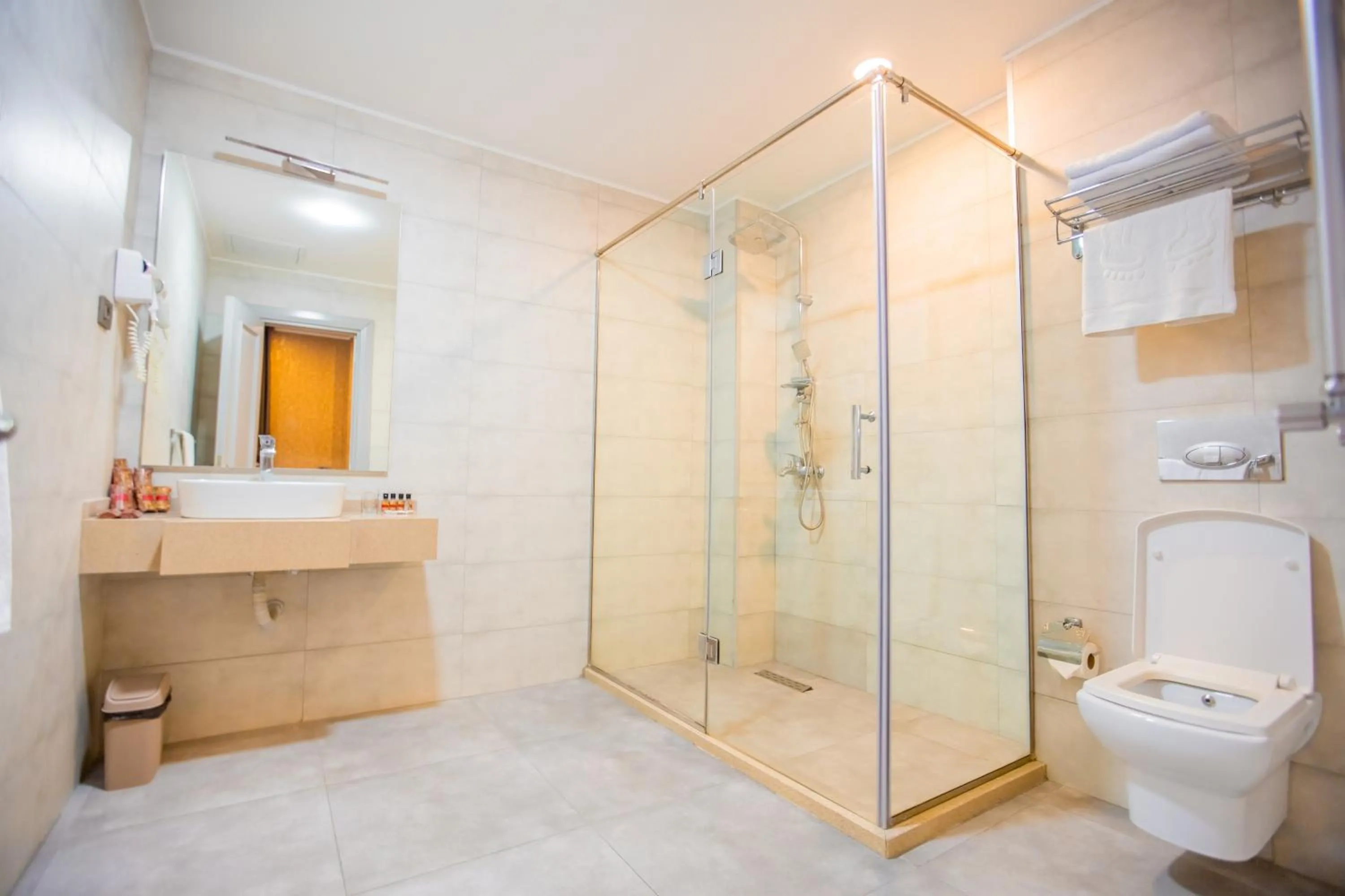 Shower in Premium Park Hotel