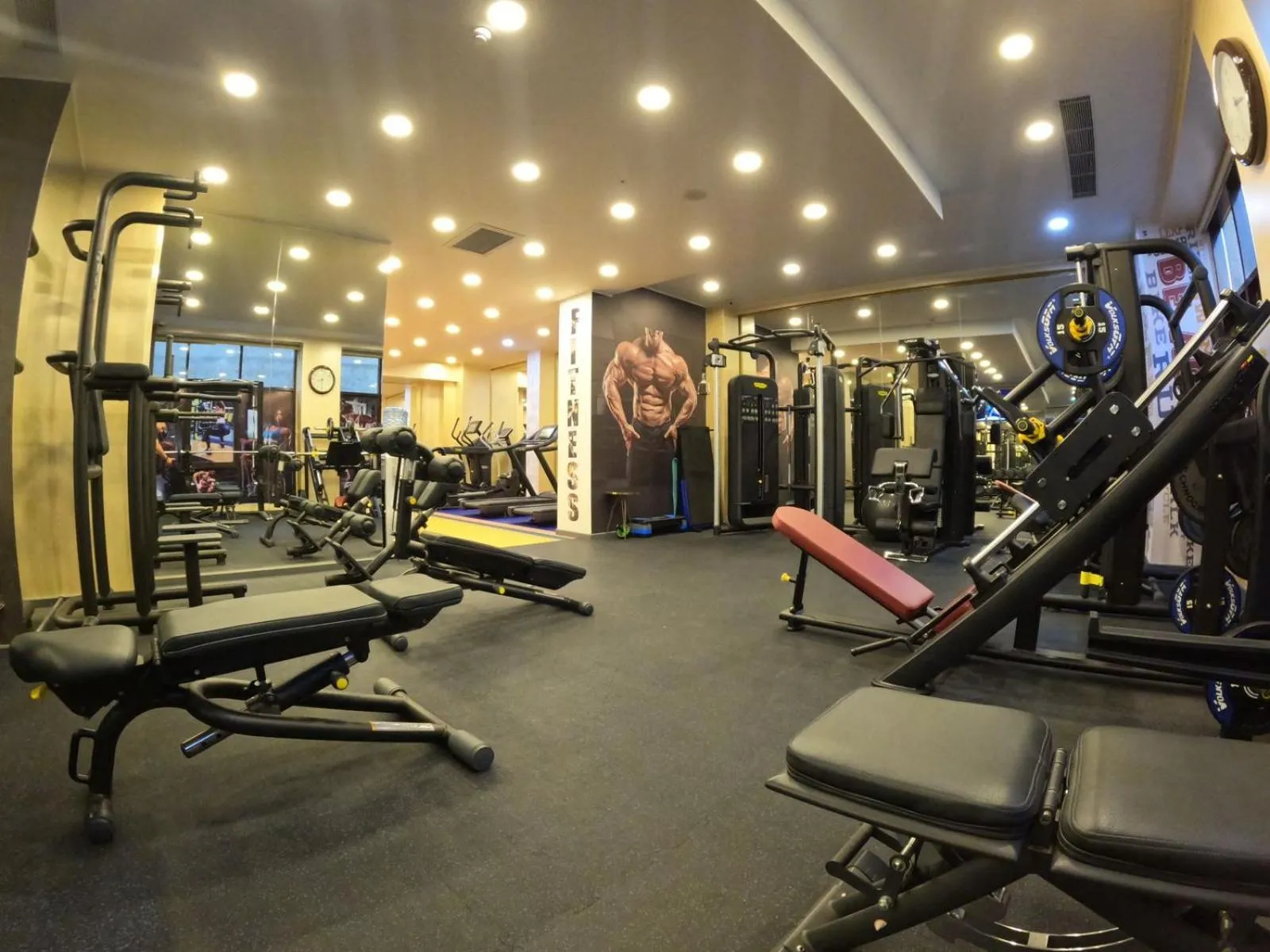 Fitness centre/facilities in Premium Park Hotel