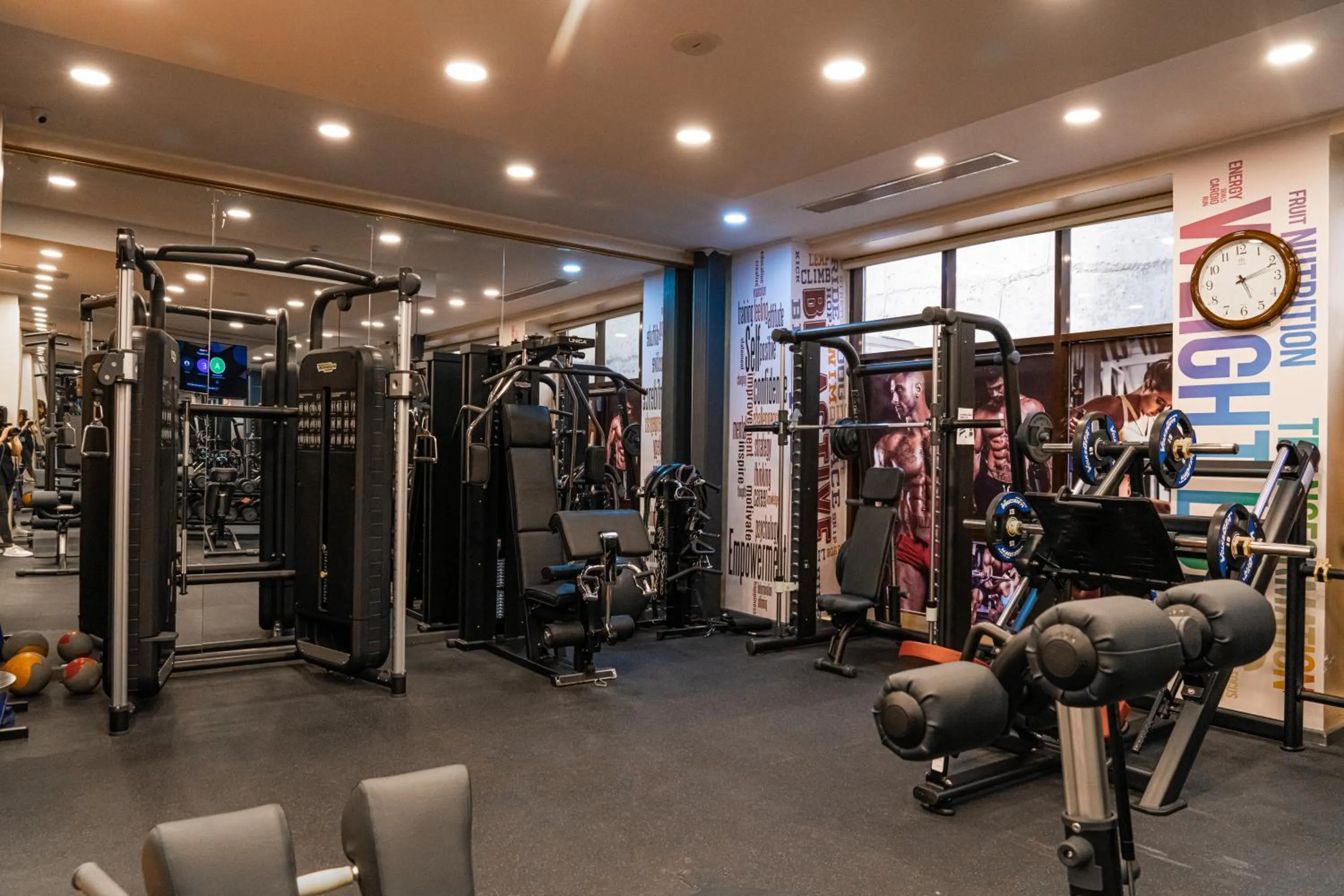 Fitness centre/facilities in Premium Park Hotel