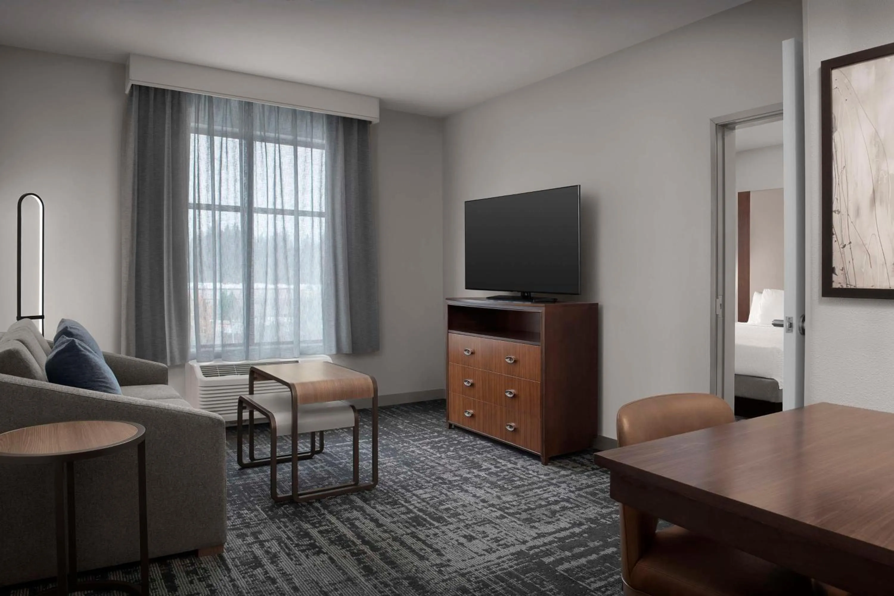 Living room in Homewood Suites by Hilton Seattle/Lynnwood