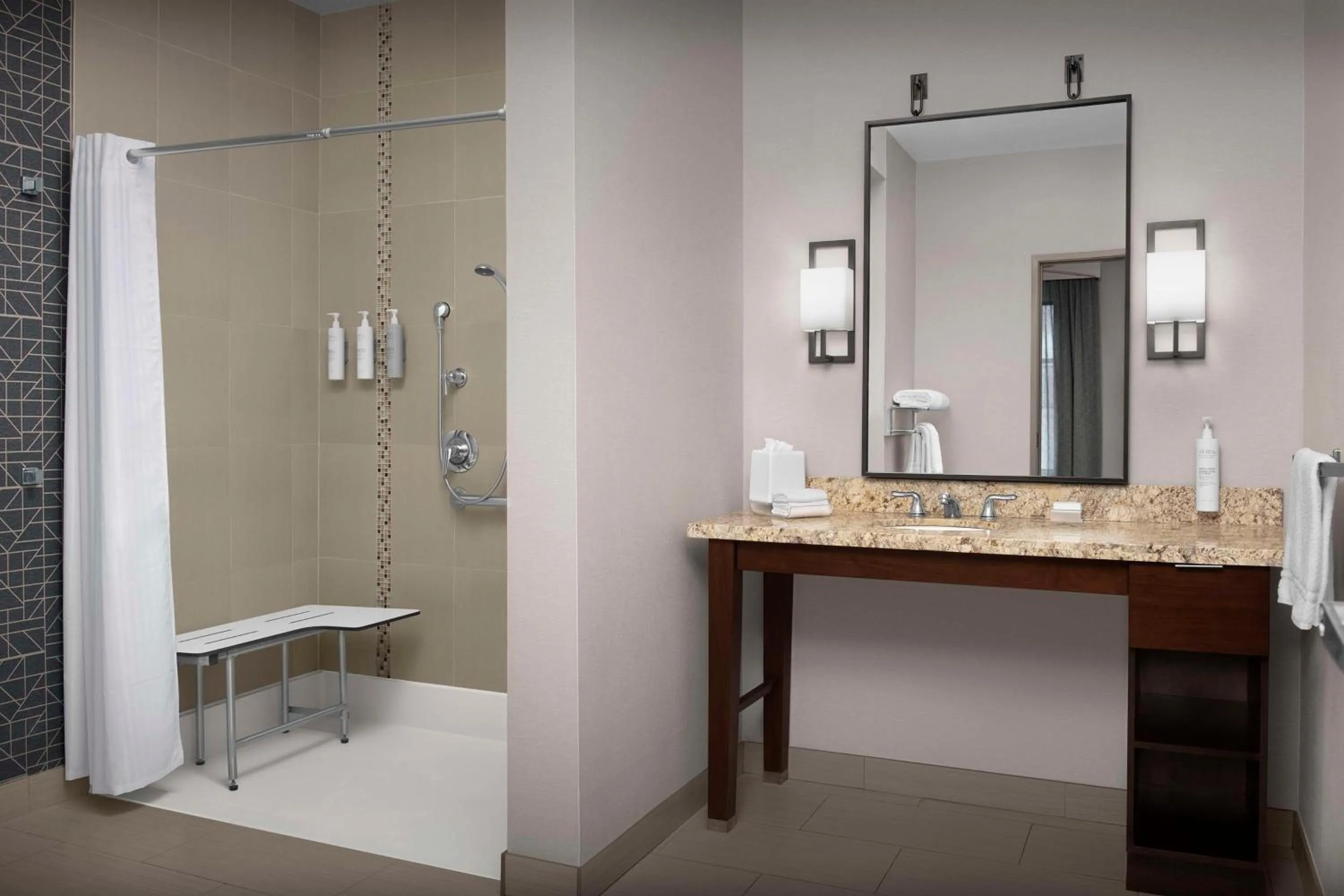 Bathroom in Homewood Suites by Hilton Seattle/Lynnwood