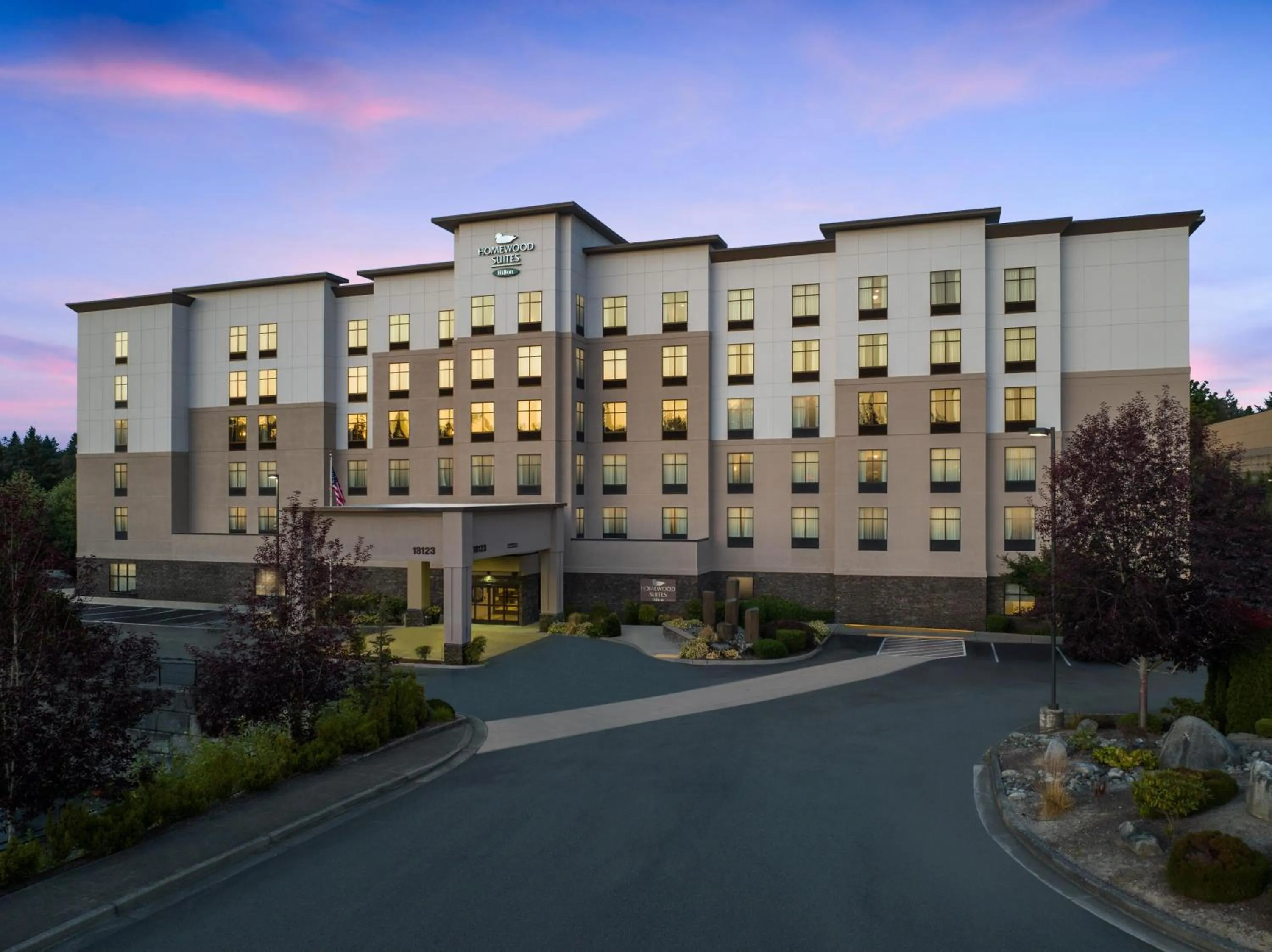 Property building in Homewood Suites by Hilton Seattle/Lynnwood