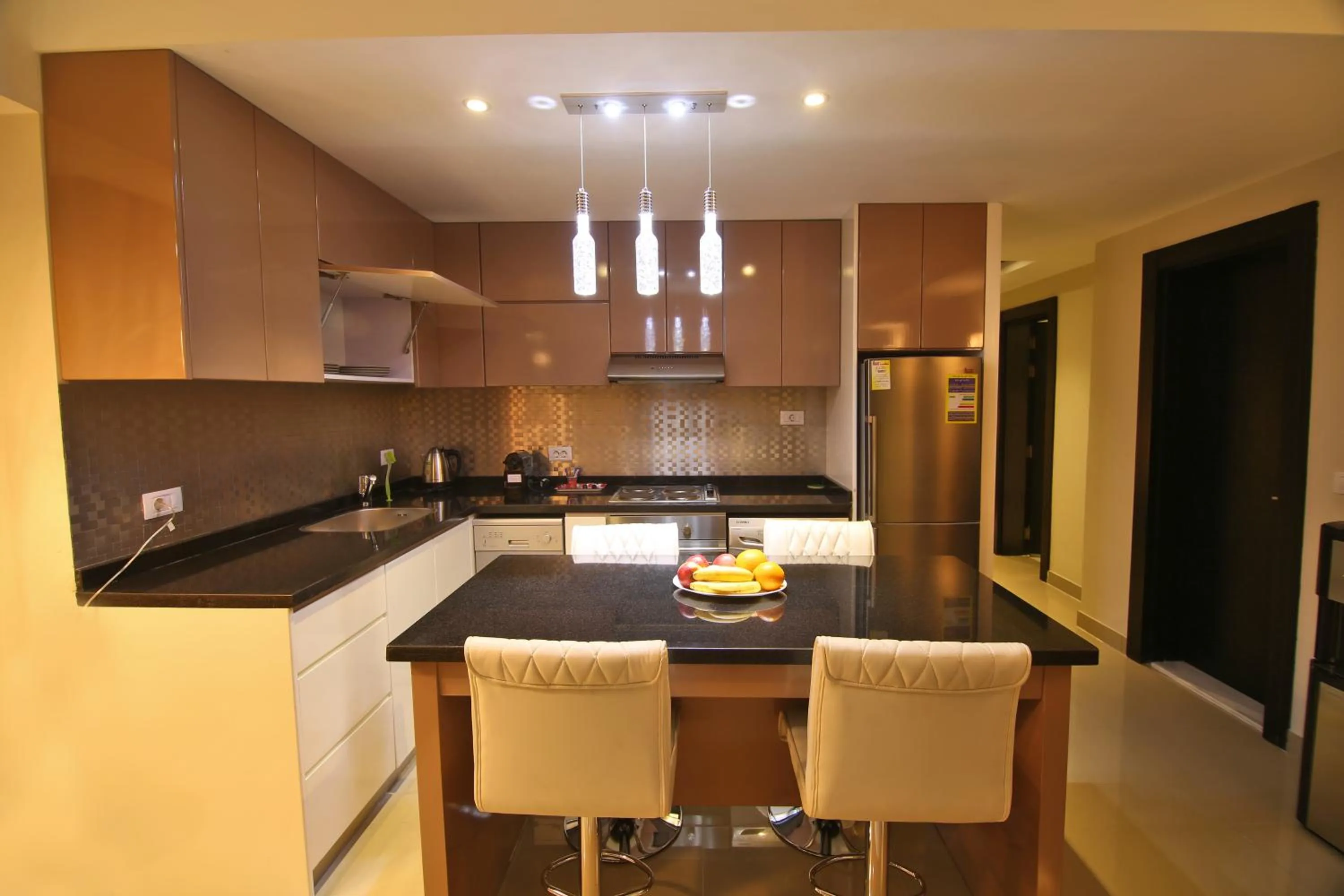 Kitchen or kitchenette in AlAshrafia Smart Residence