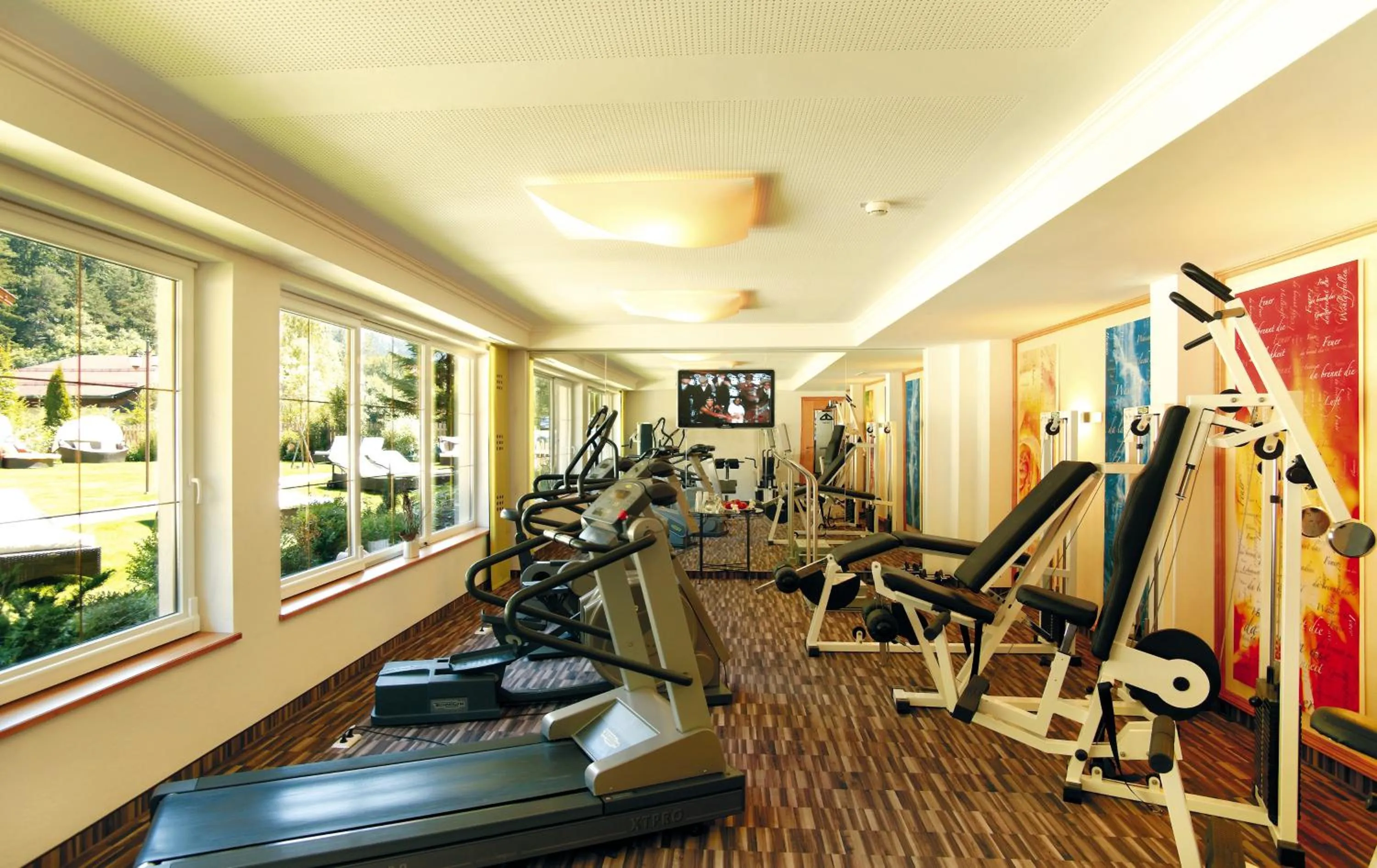Fitness centre/facilities in Verwöhnhotel Kristall