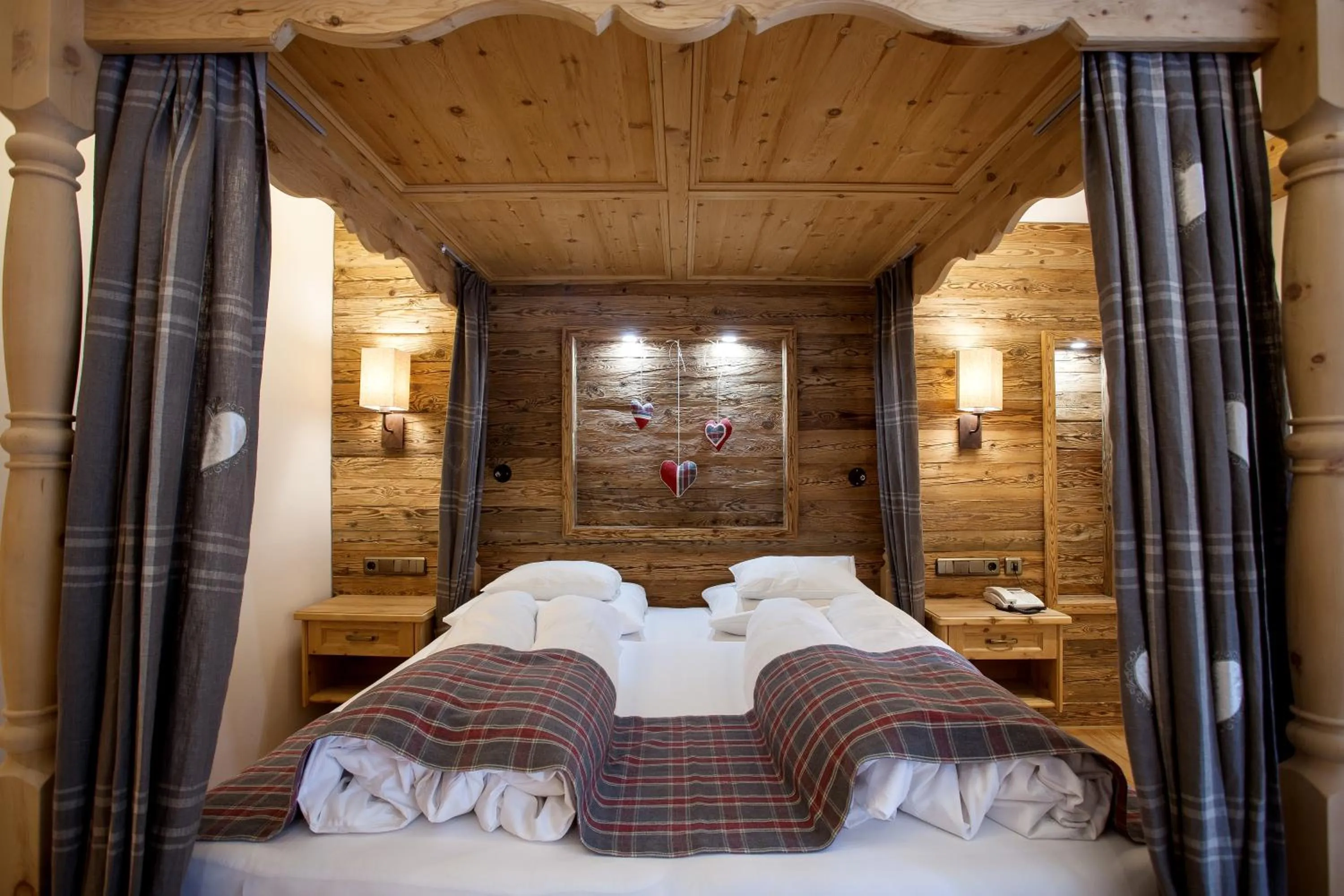 Bedroom in Verwöhnhotel Kristall