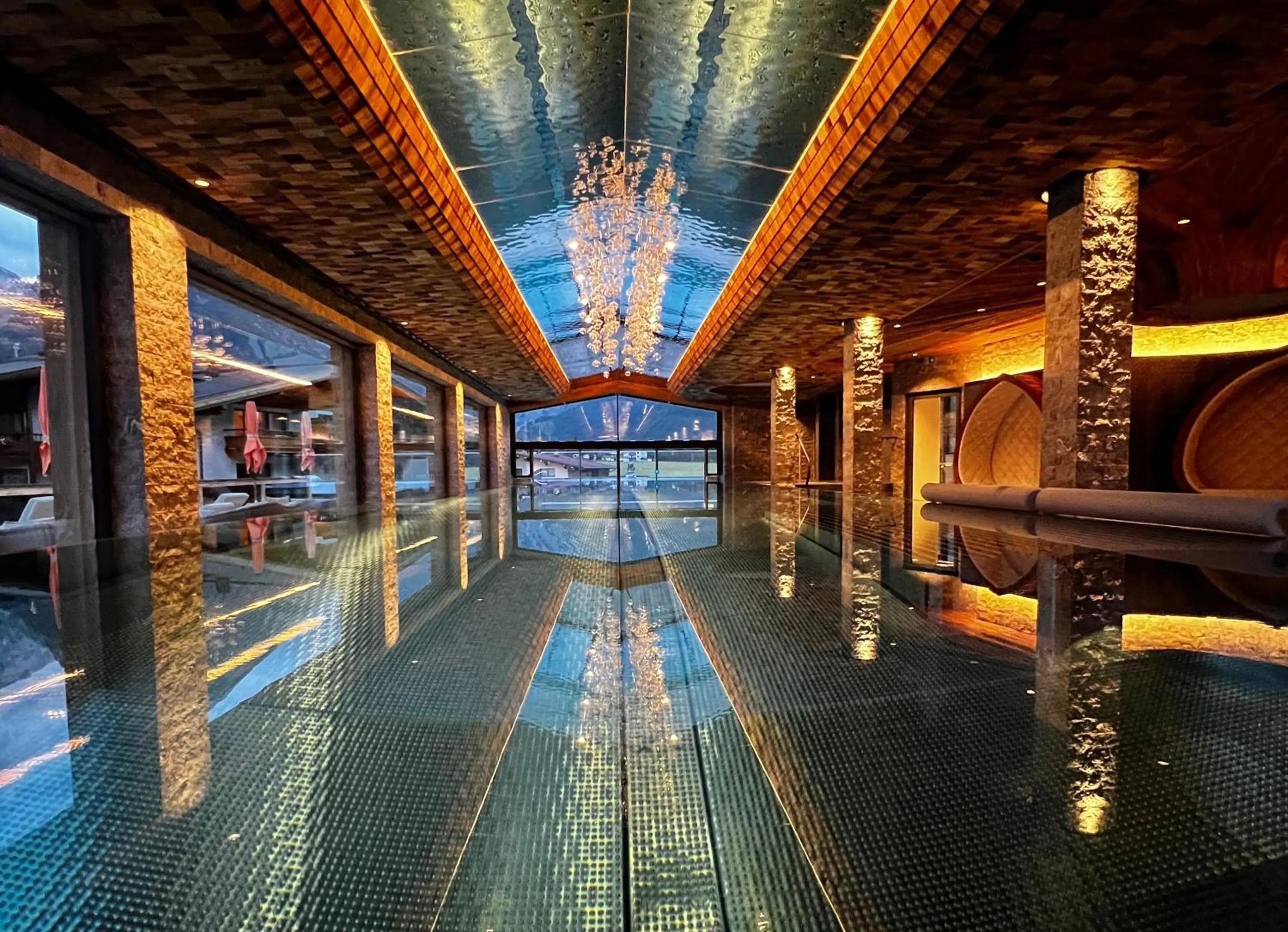 Spa and wellness centre/facilities in Verwöhnhotel Kristall