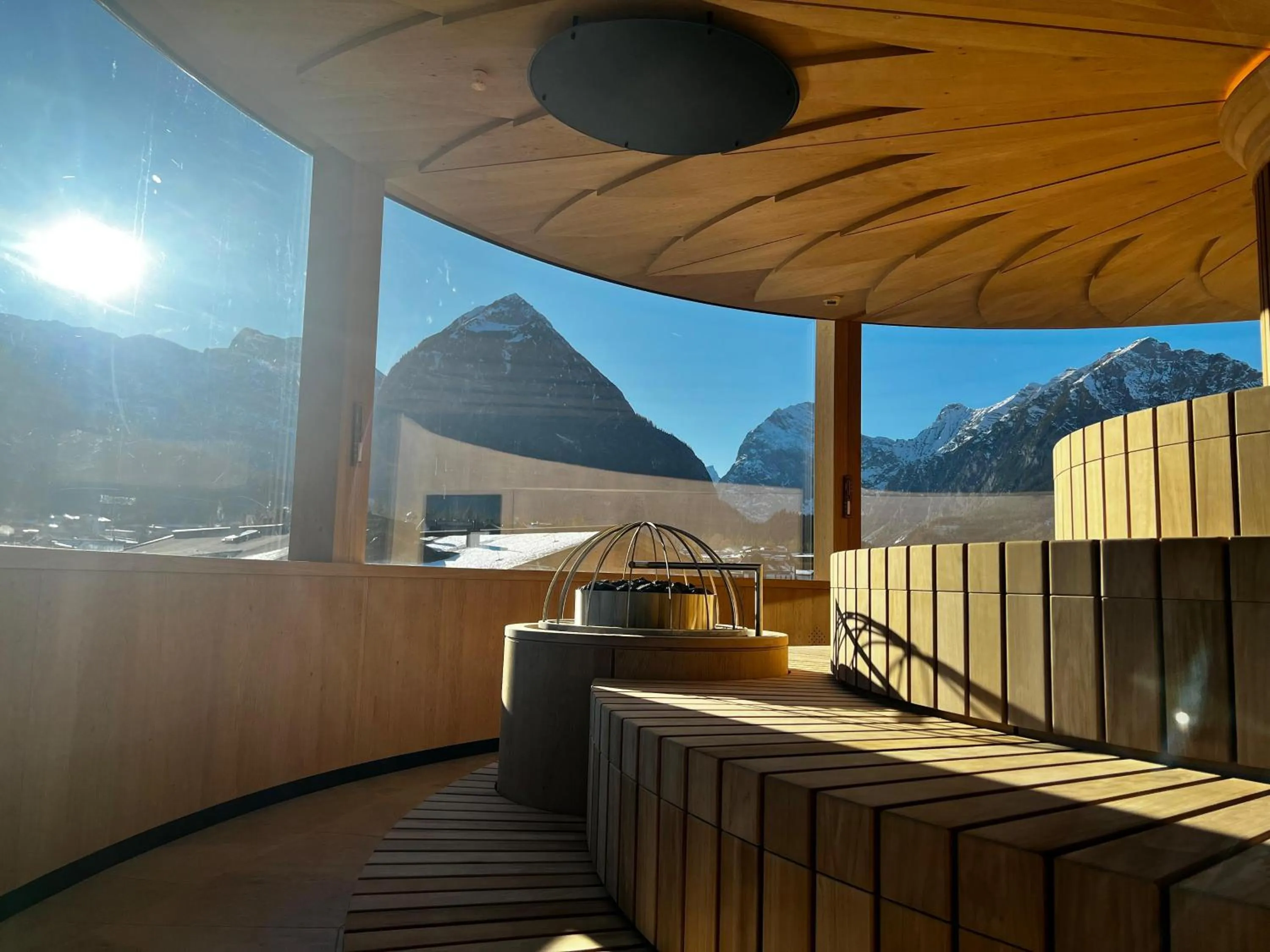 Sauna in Verwöhnhotel Kristall