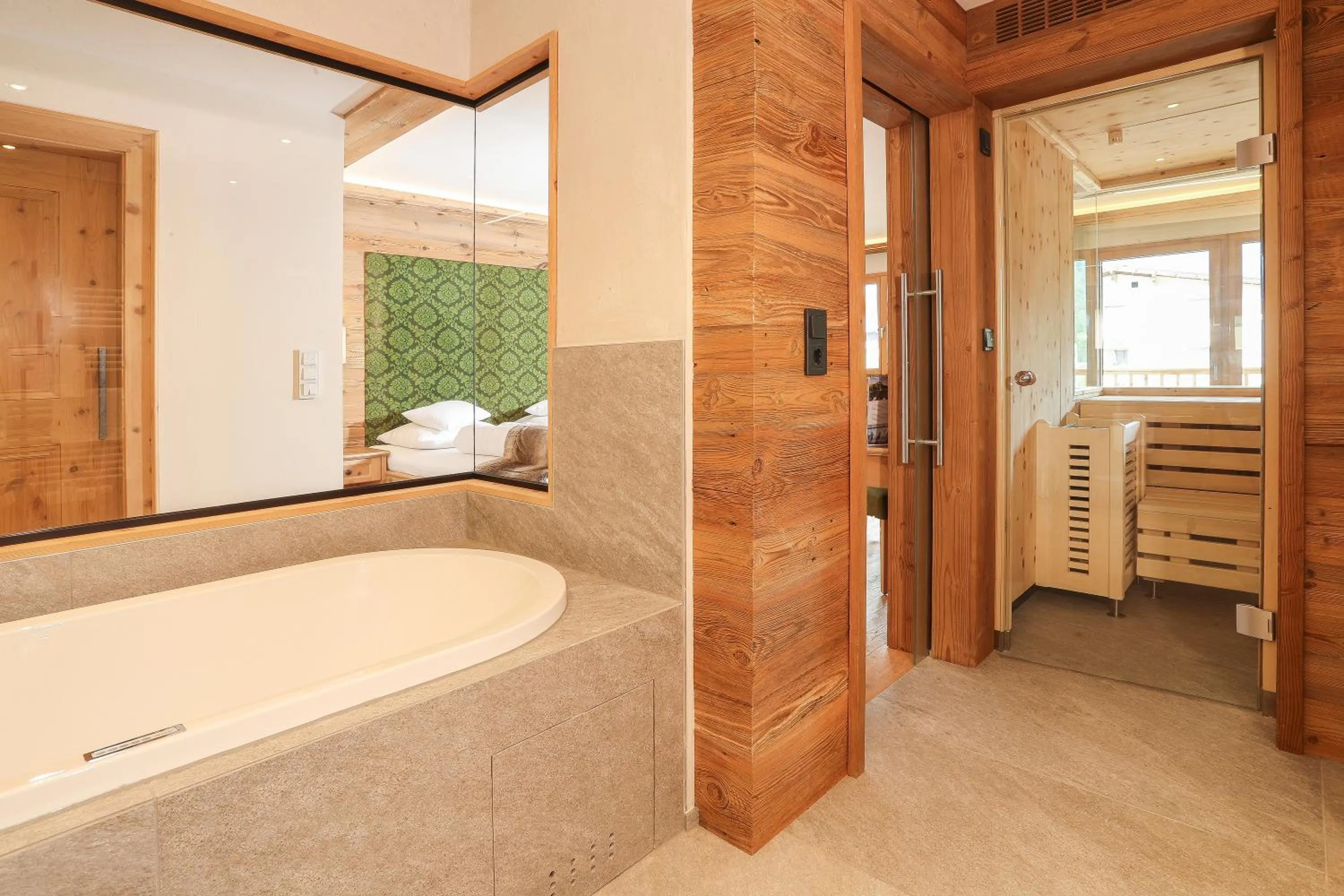 Bathroom in Verwöhnhotel Kristall