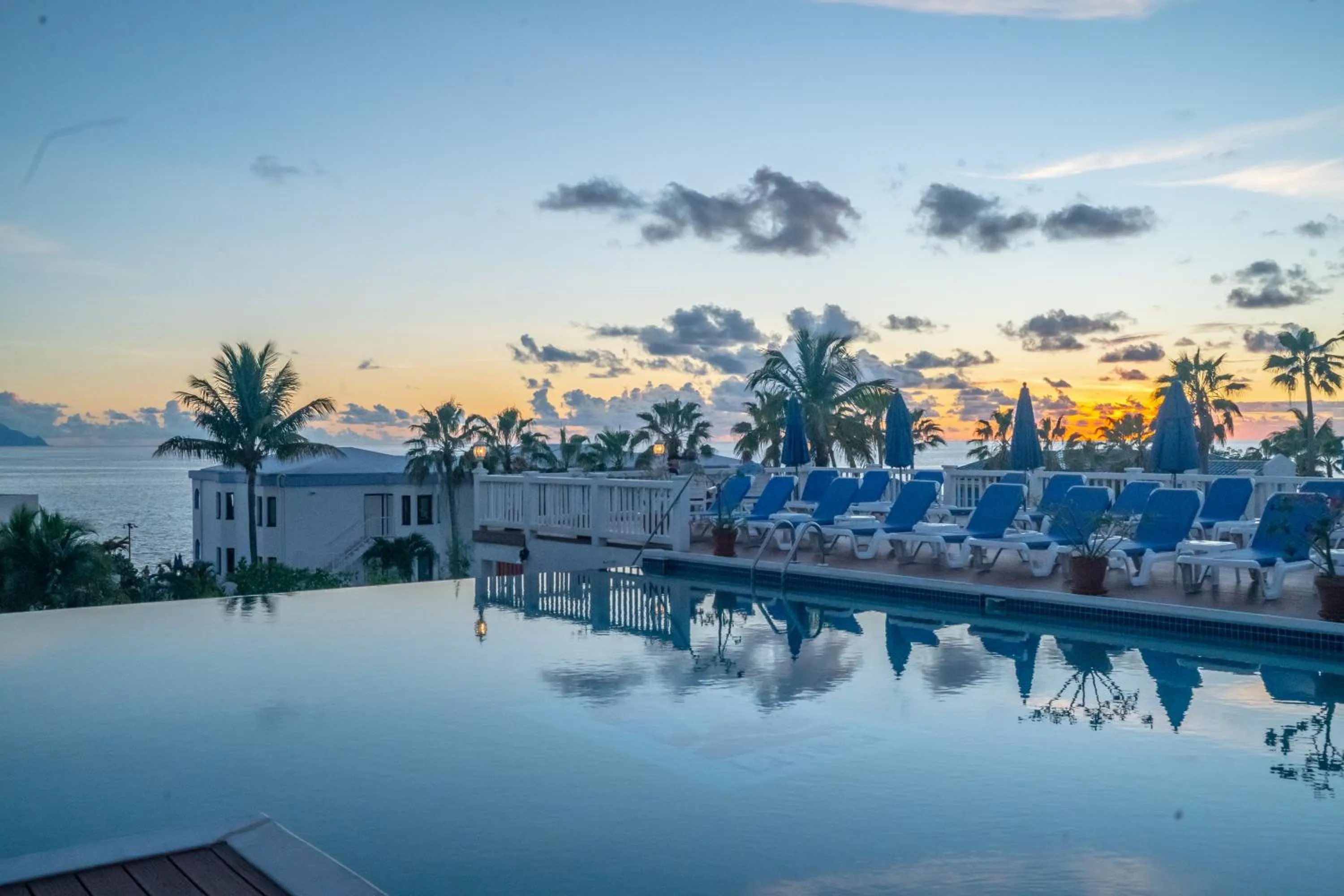 Swimming pool in La Vista Resort